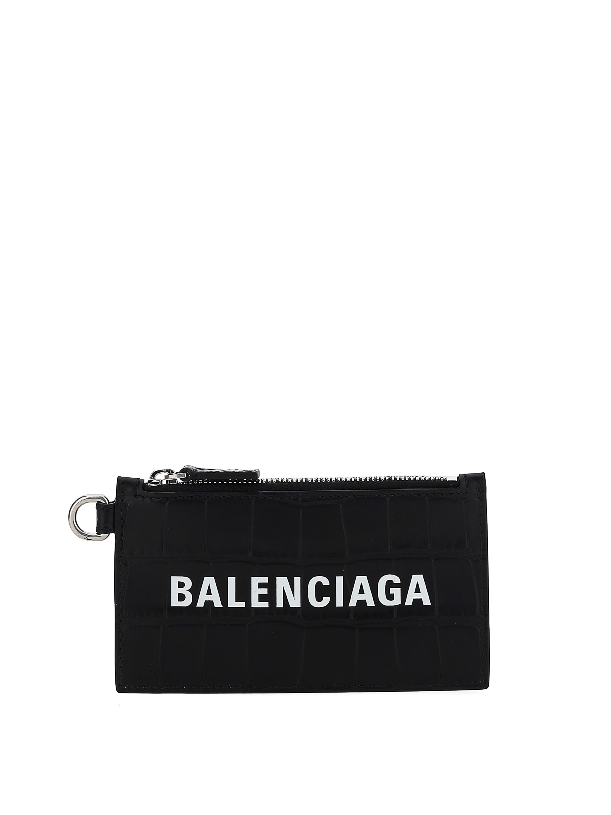 Balenciaga Shoulder strap leather wallet - Black|5945481ROP31000 Balenciaga Shoulder strap leather wallet - Black|5945481ROP31000