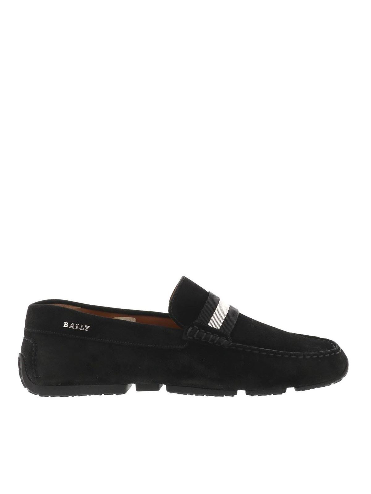 Bally Vintage Black‎ Suede Leather Loafers Shoes Mens 7.5 Made In Italy 1980s Bally loafers These are a family heirloom that... | Depop main image 4