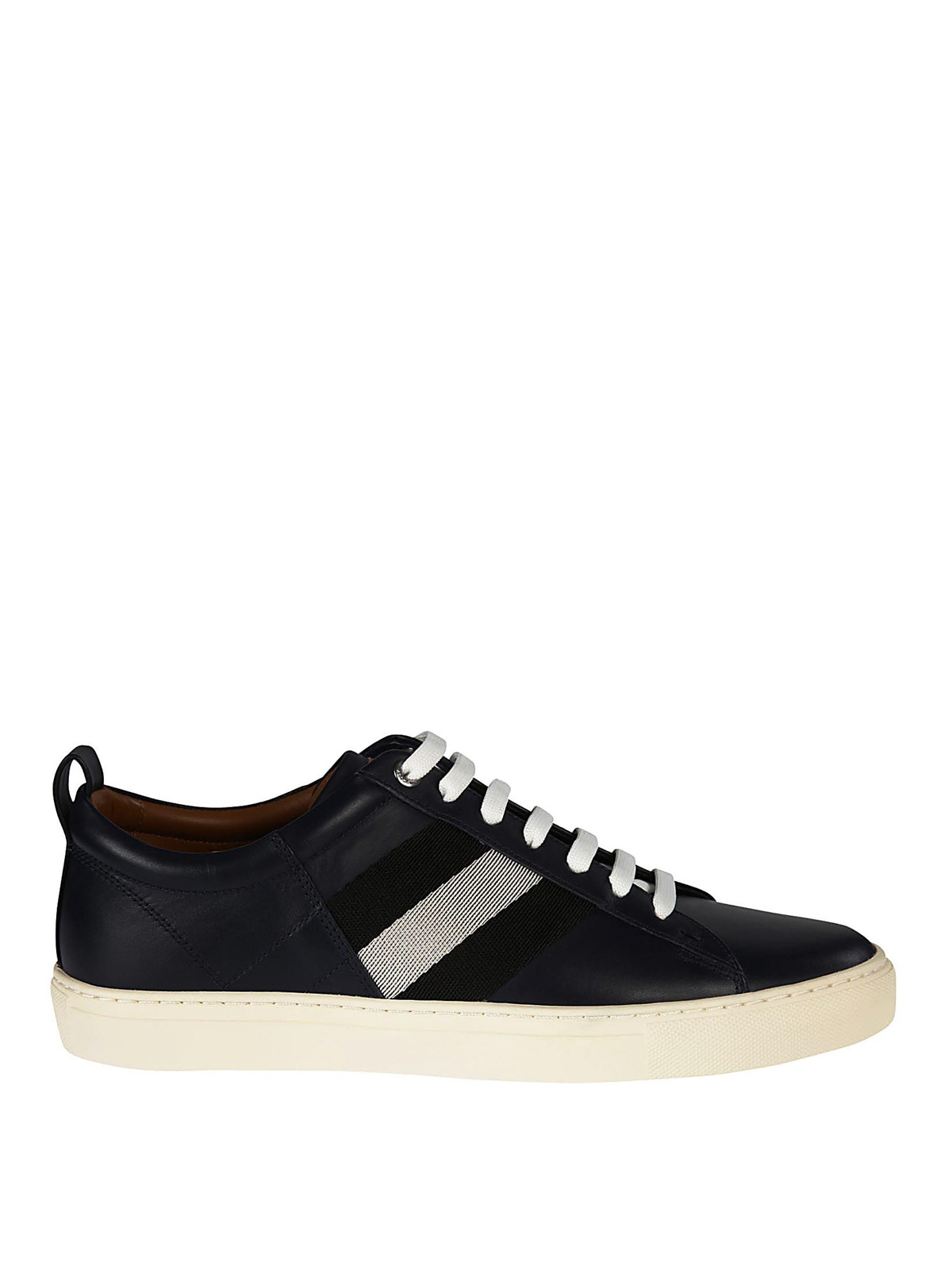 Bally Helvio blue leather sneakers - Dark Blue - Men|6209834