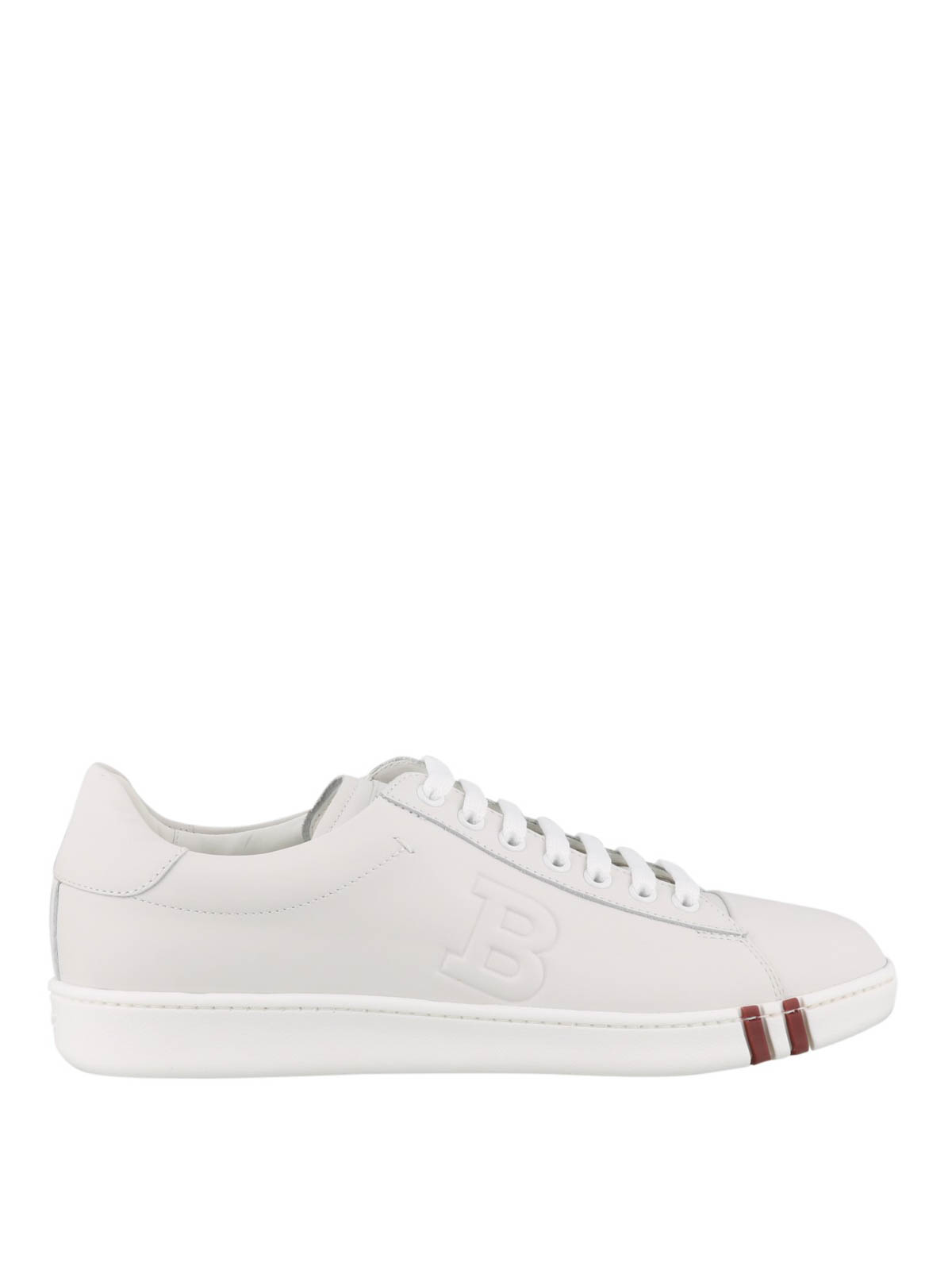 とも⭐︎【超希少】BALLY バリー レザースニーカー27cm 白 Bally スニーカー - 白 - ホワイト - メンズ|6234604