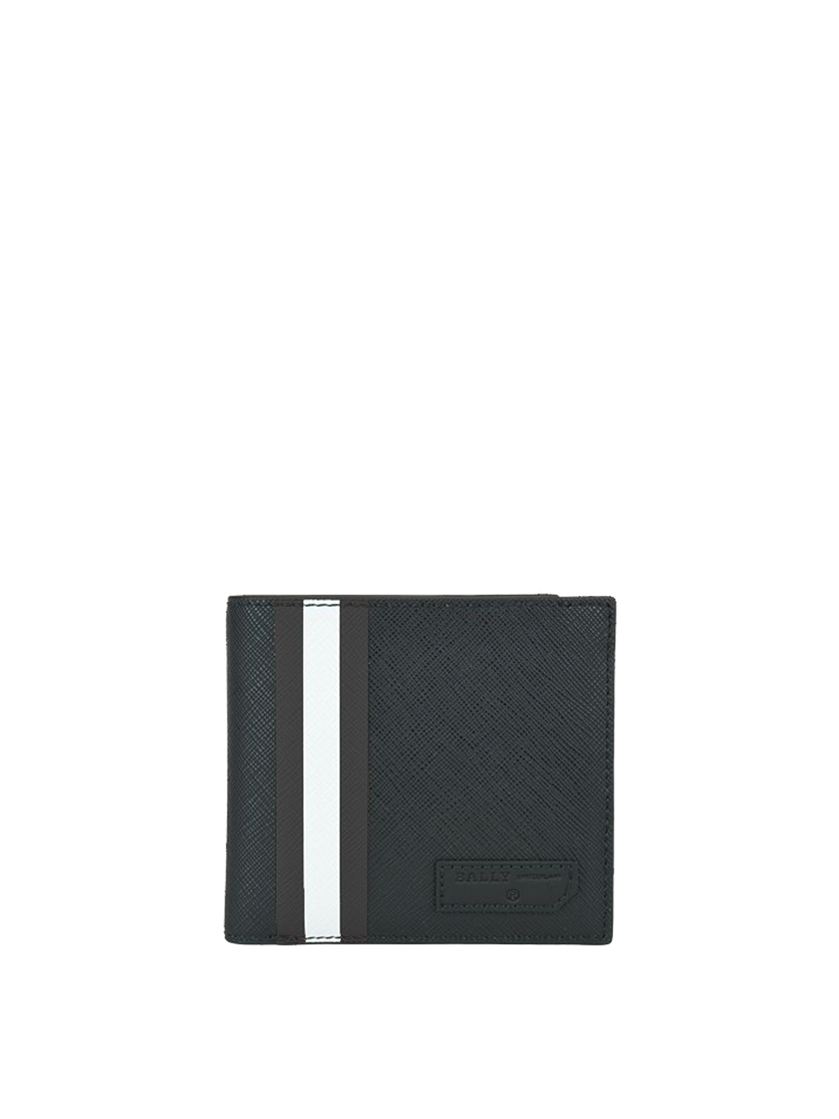 Bally Men's Brasai Leather Wallet In Black