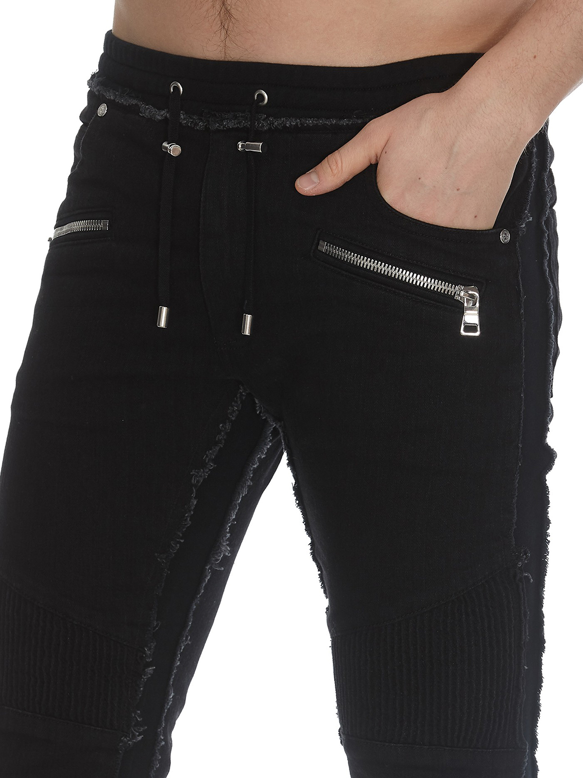 Pierre Balmain Womens Size 30 Black Ankle Zip Straight Trouser Pants | eBay