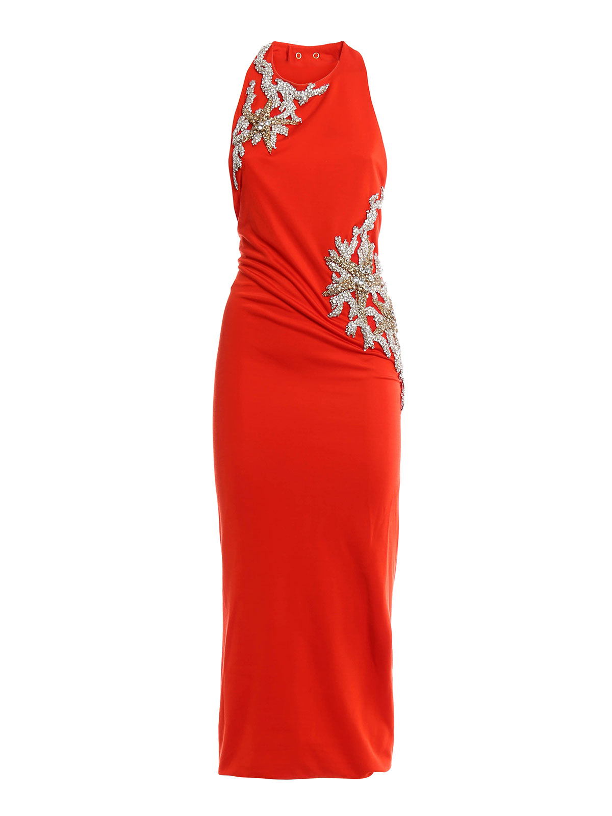 Balmain Grand soire jewel gown - Red - Women|3995272MC1402