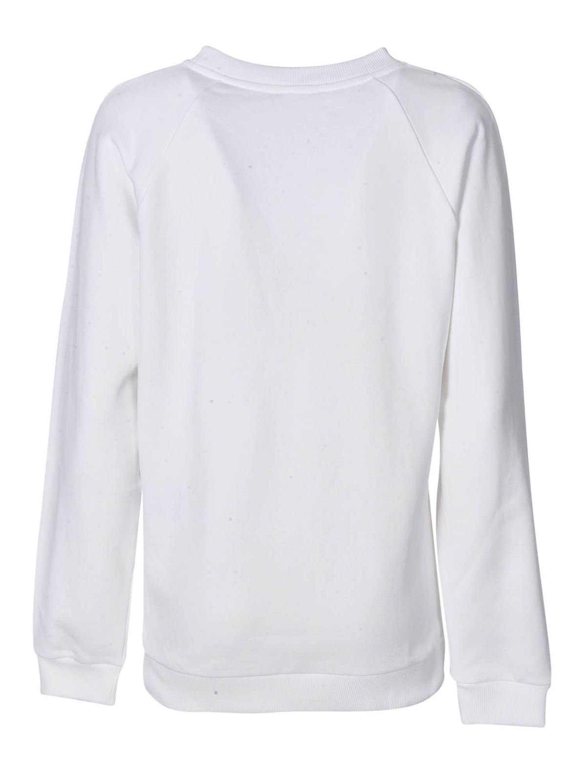 Balmain スウェットシャツ/セーター - 白|UF13691I497GDI