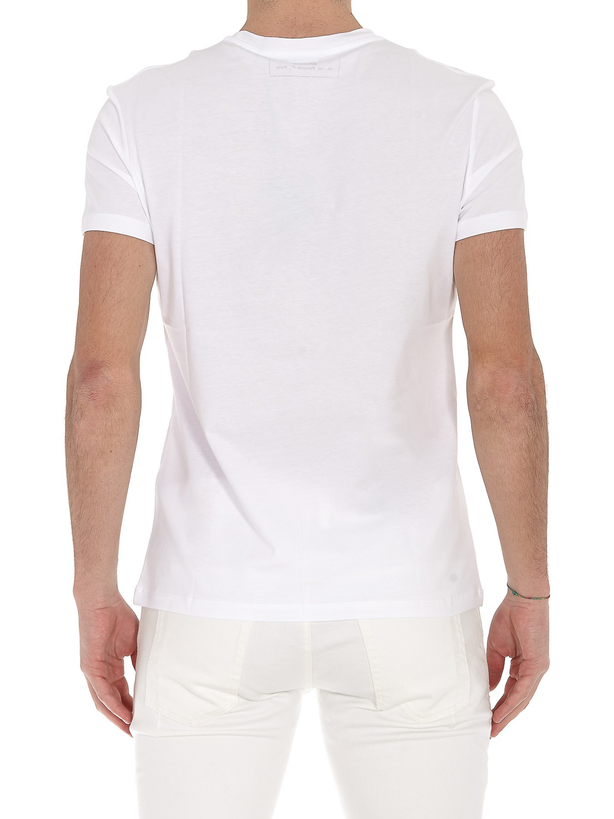 Balmain T-Shirt Blanc Pour Femme - Blanc - Femme|8488326IC0050