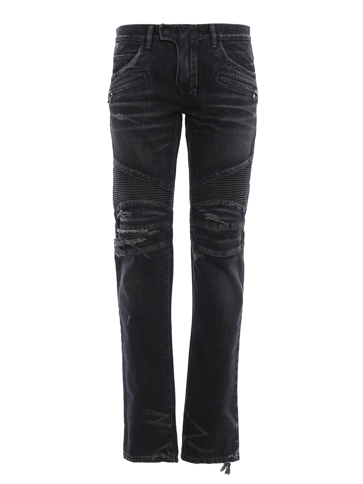 Straight leg jeans Balmain - Vintage - S6HT500B526V172