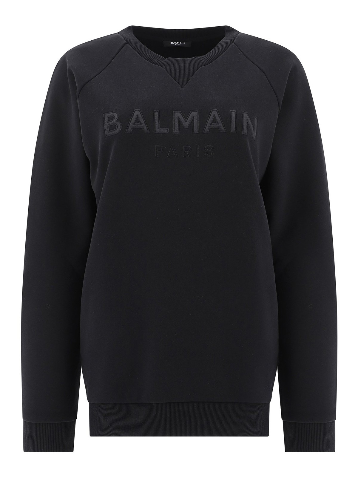 Balmain sweatshirt black on sale