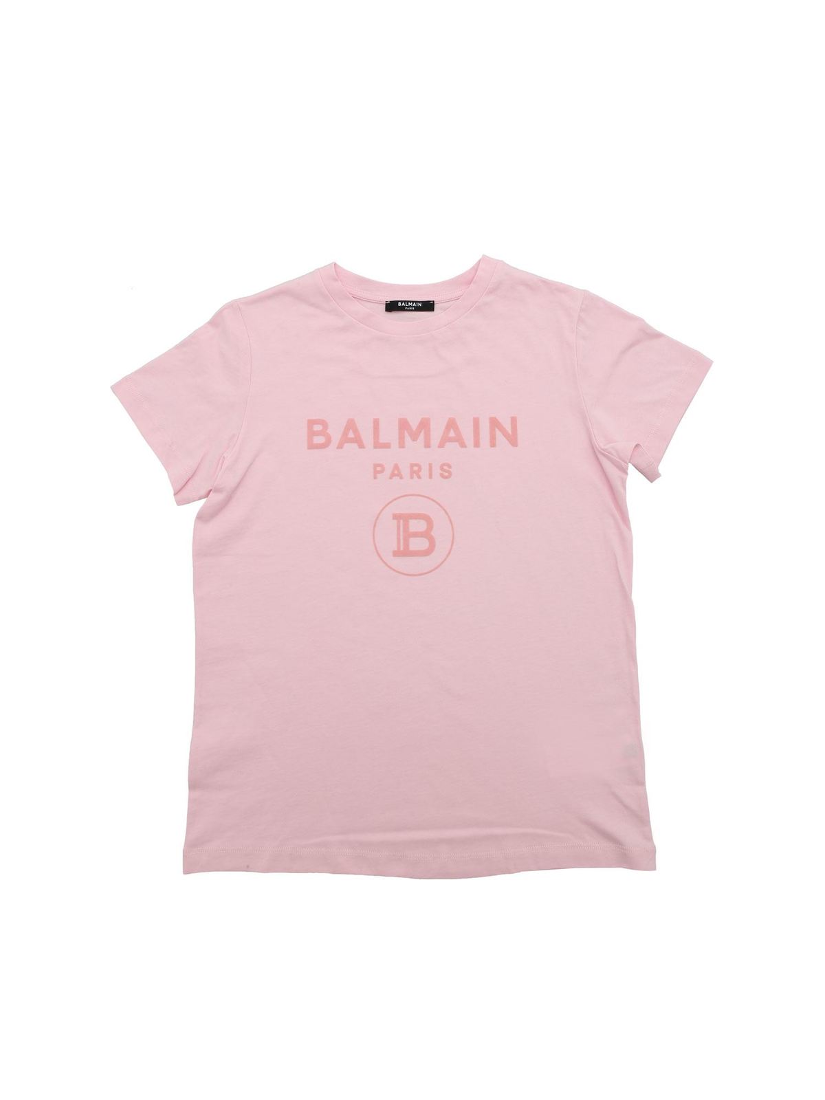 Balmain Tシャツ - ピンク - ピンク|6M8801MX030506