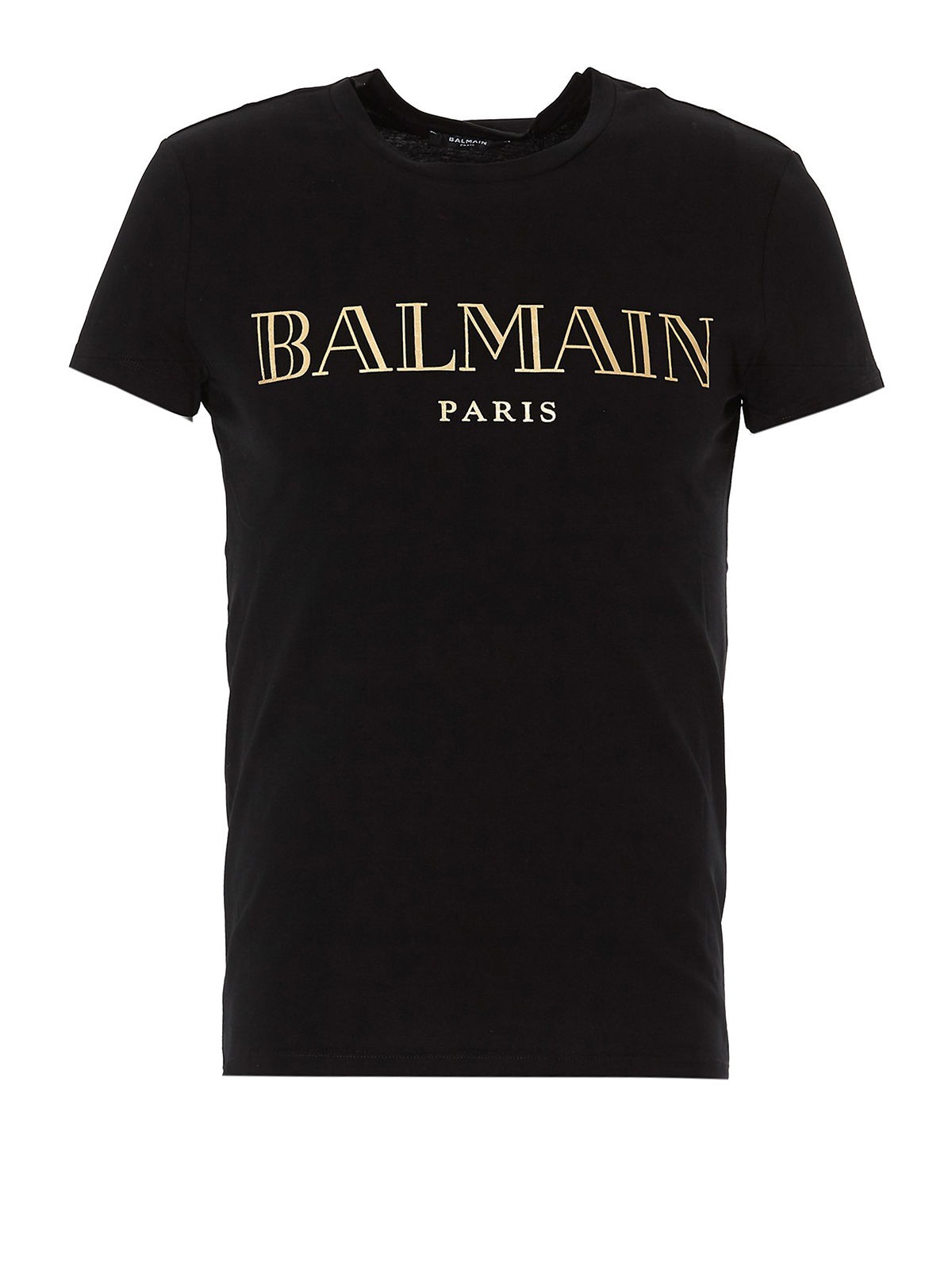 T-shirts Balmain - Golden Balmain Paris T-shirt -