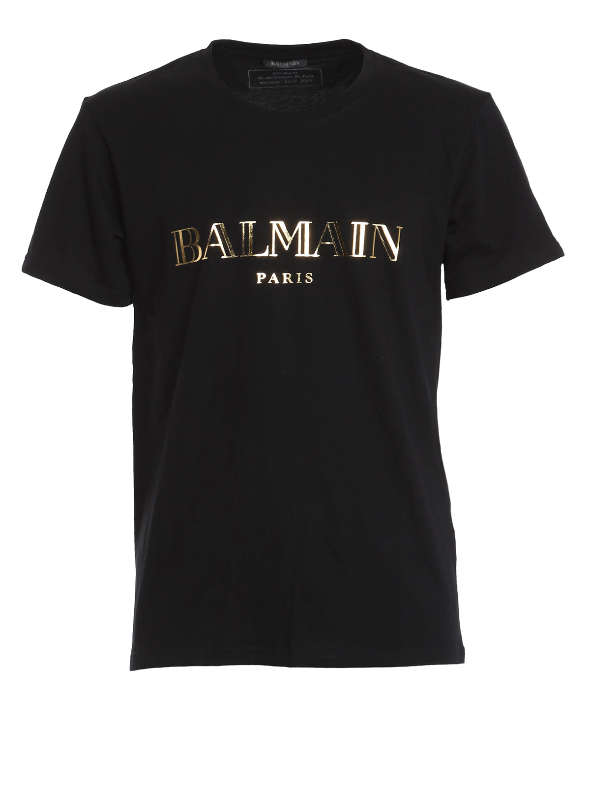 Tシャツ Balmain - Logo print T-shirt - W5HJ601I506GOLD190