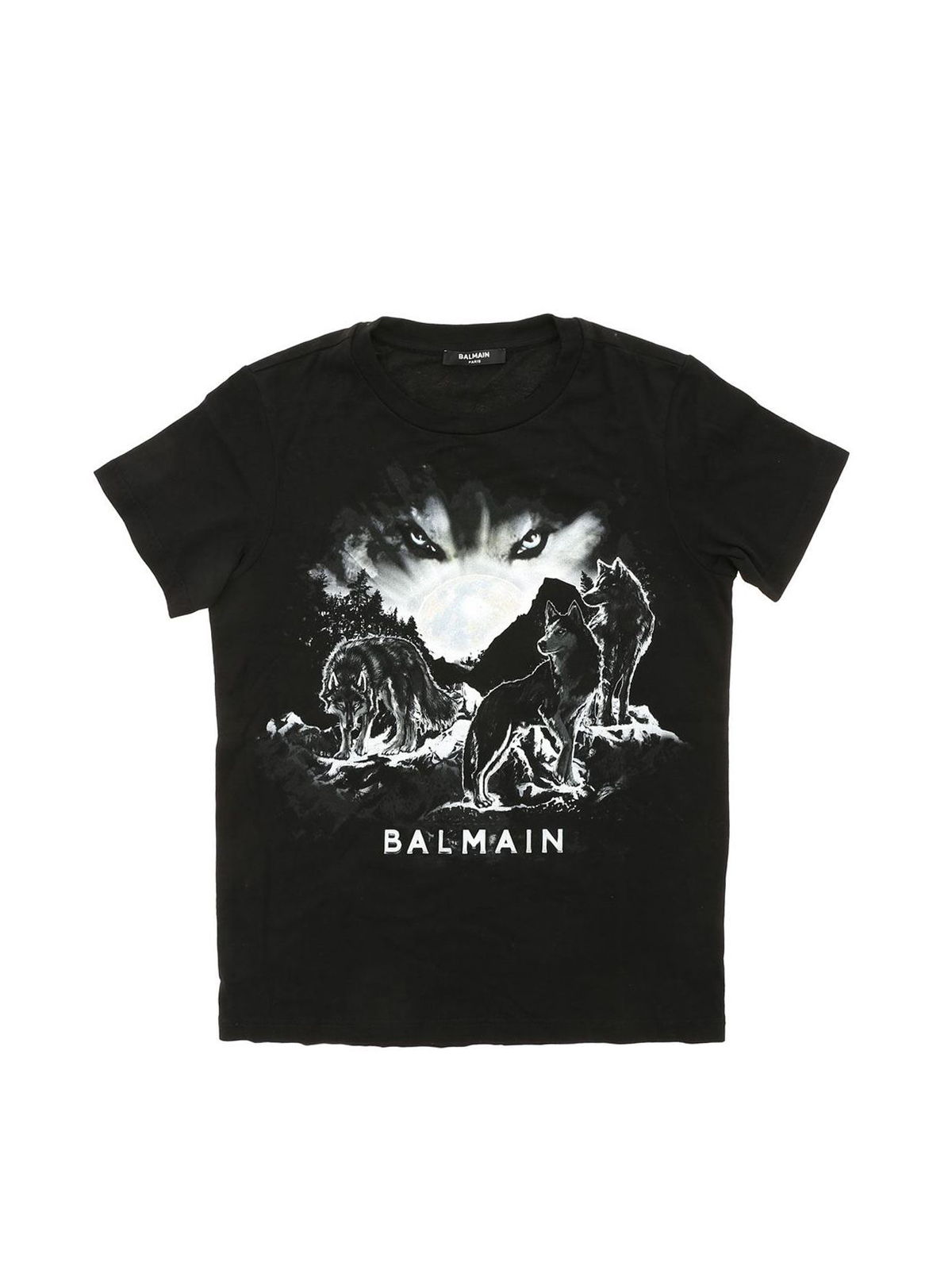 Balmain Tシャツ - 黒 - ブラック|6N8581NX330930 | THEBS