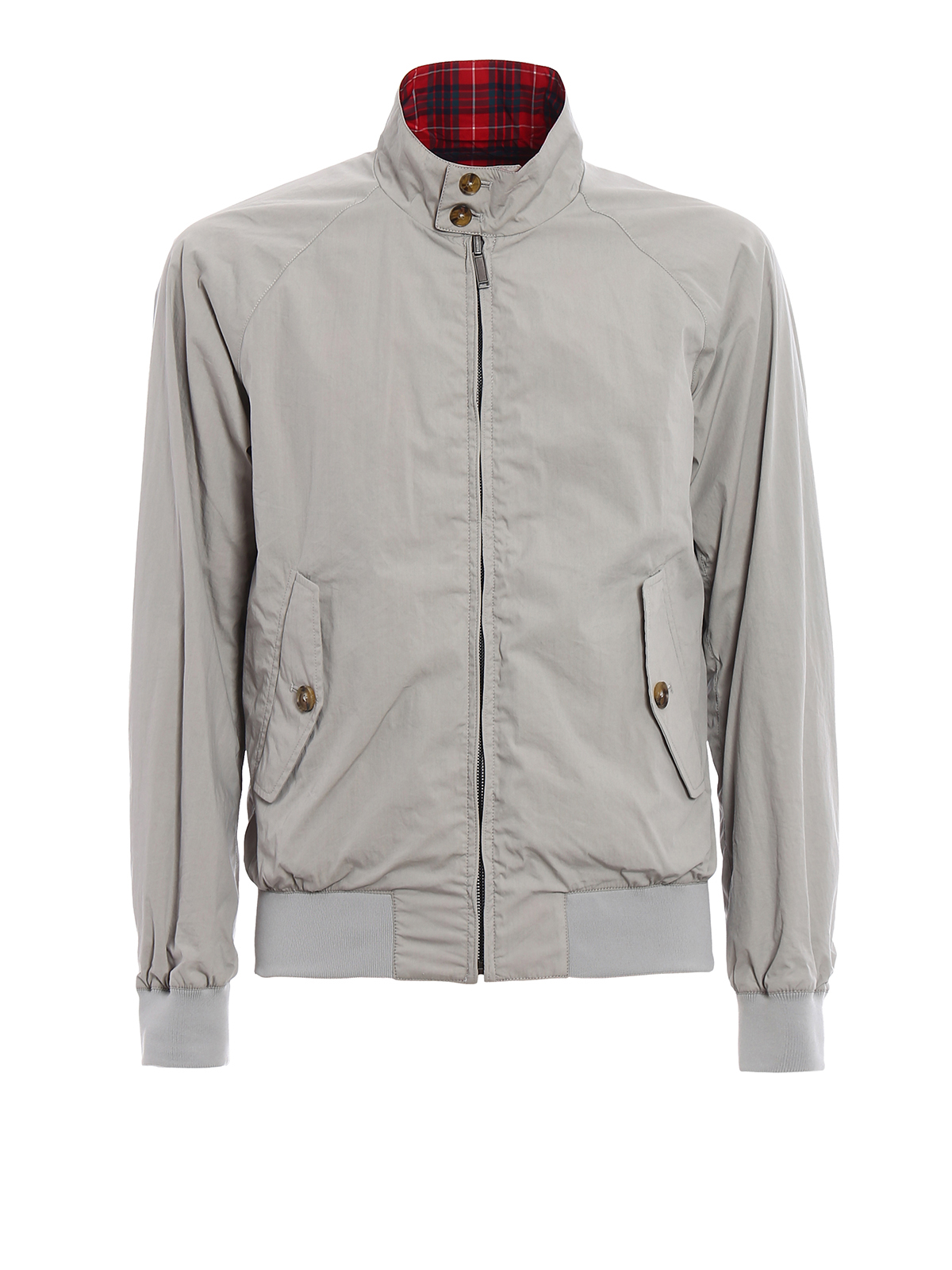 Baracuta G9 Reversible Check jacket - Grey|BRCPS0396BCHE11007