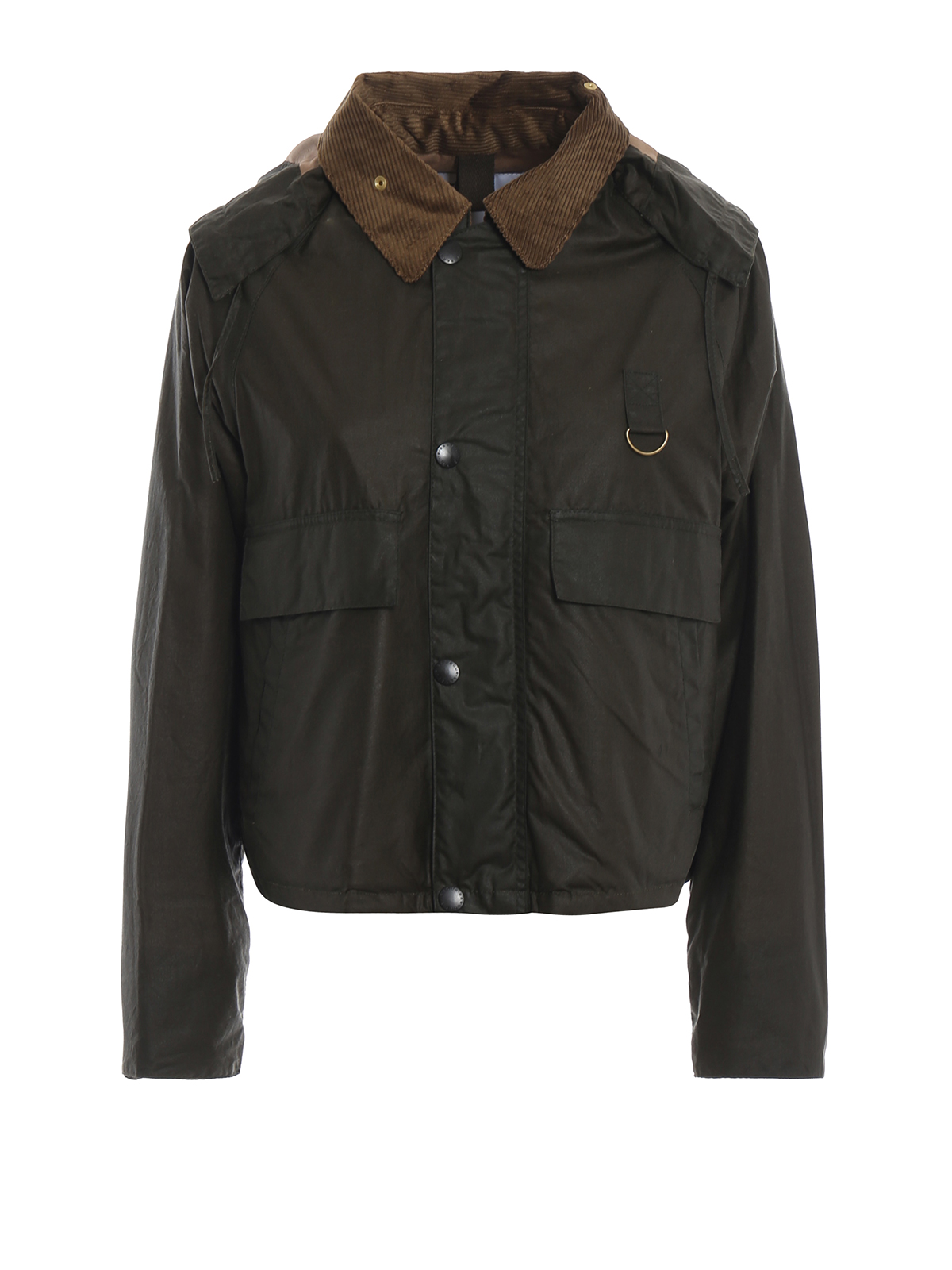 Casual jackets Barbour - Spey waxed cotton cropped jacket 