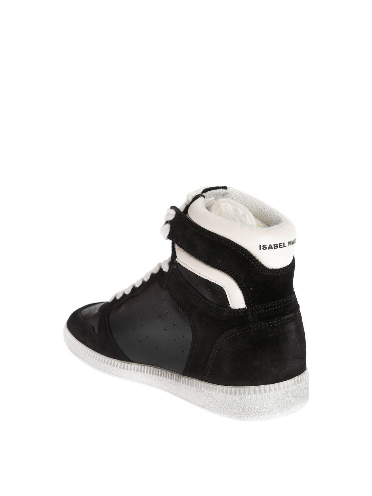 Isabel Marant sneakers in black - BK007319A043SBLACK