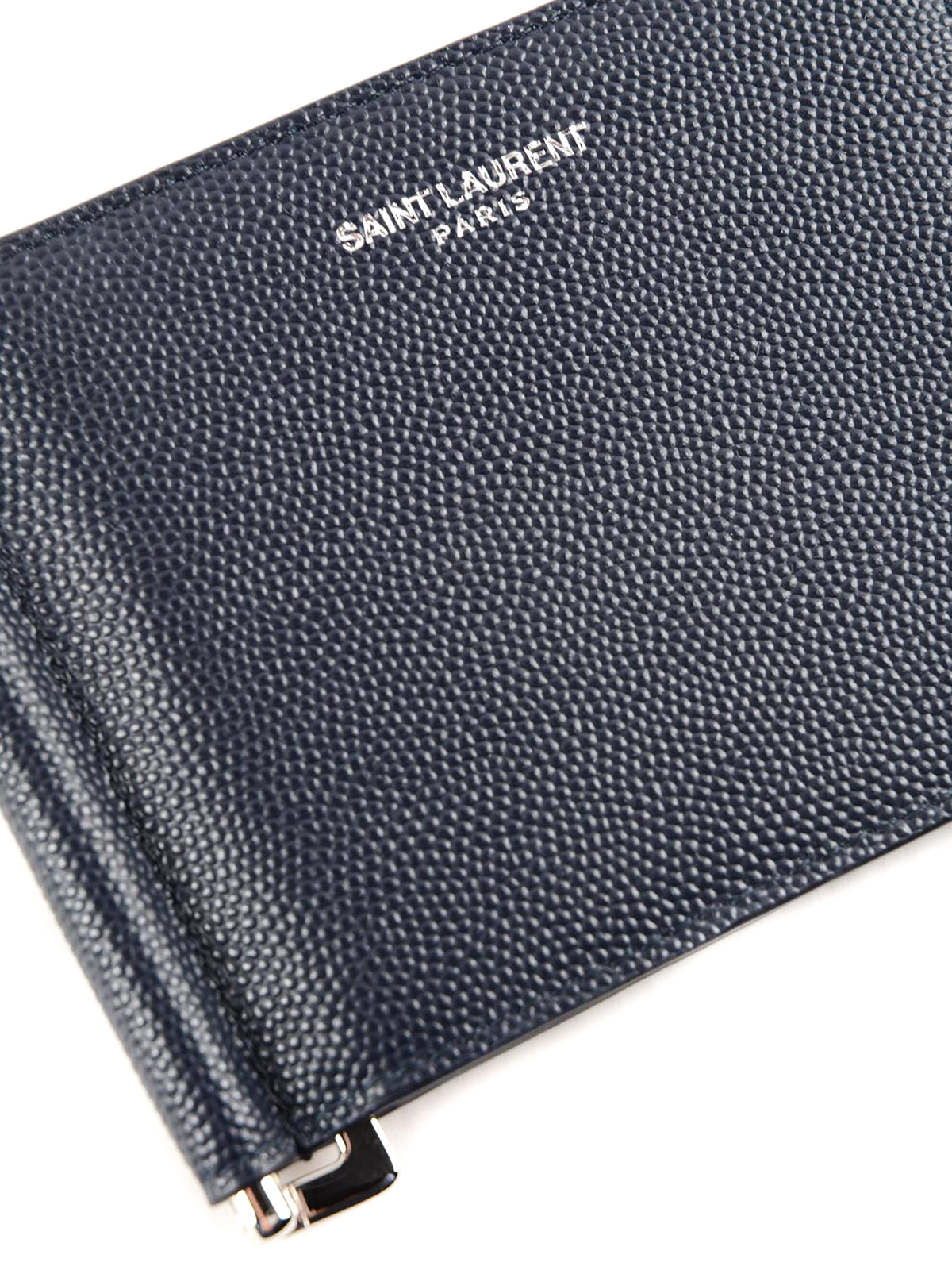 Wallets & purses Saint Laurent - Bill clip detail bifold wallet -  378005BTY0N4147