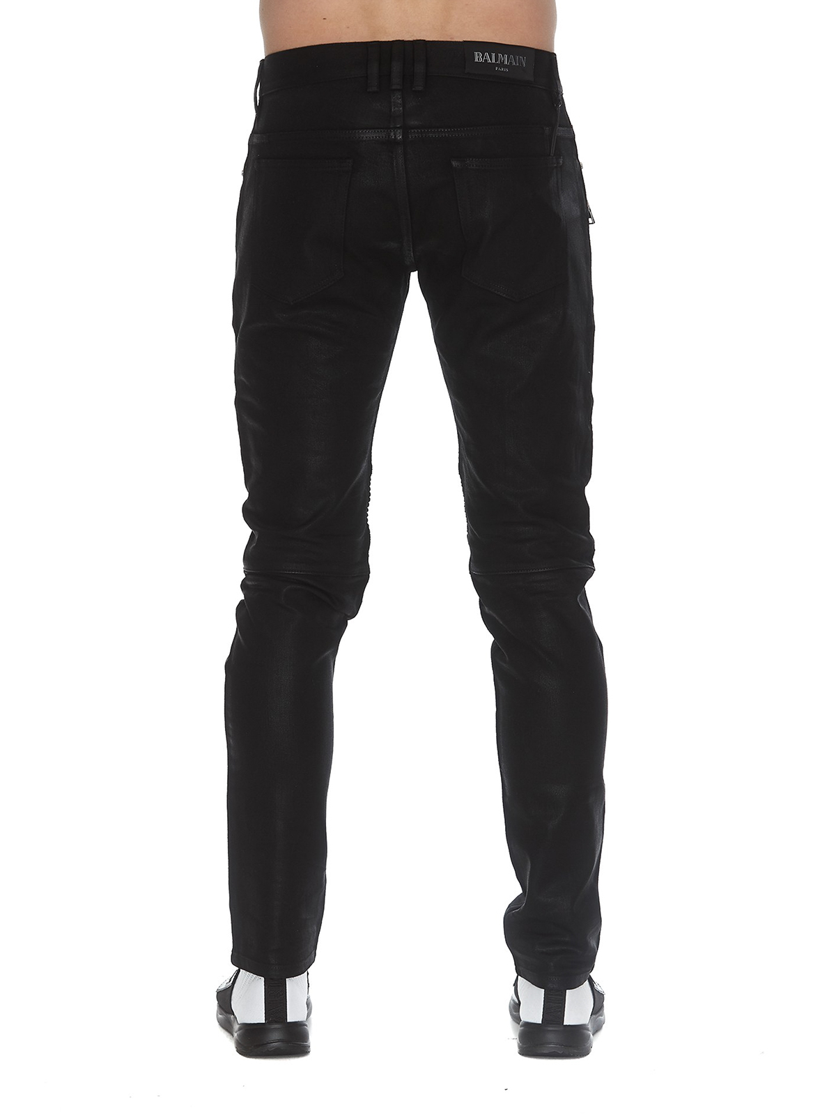 Straight leg jeans - Black biker - RH15130Z0070PA