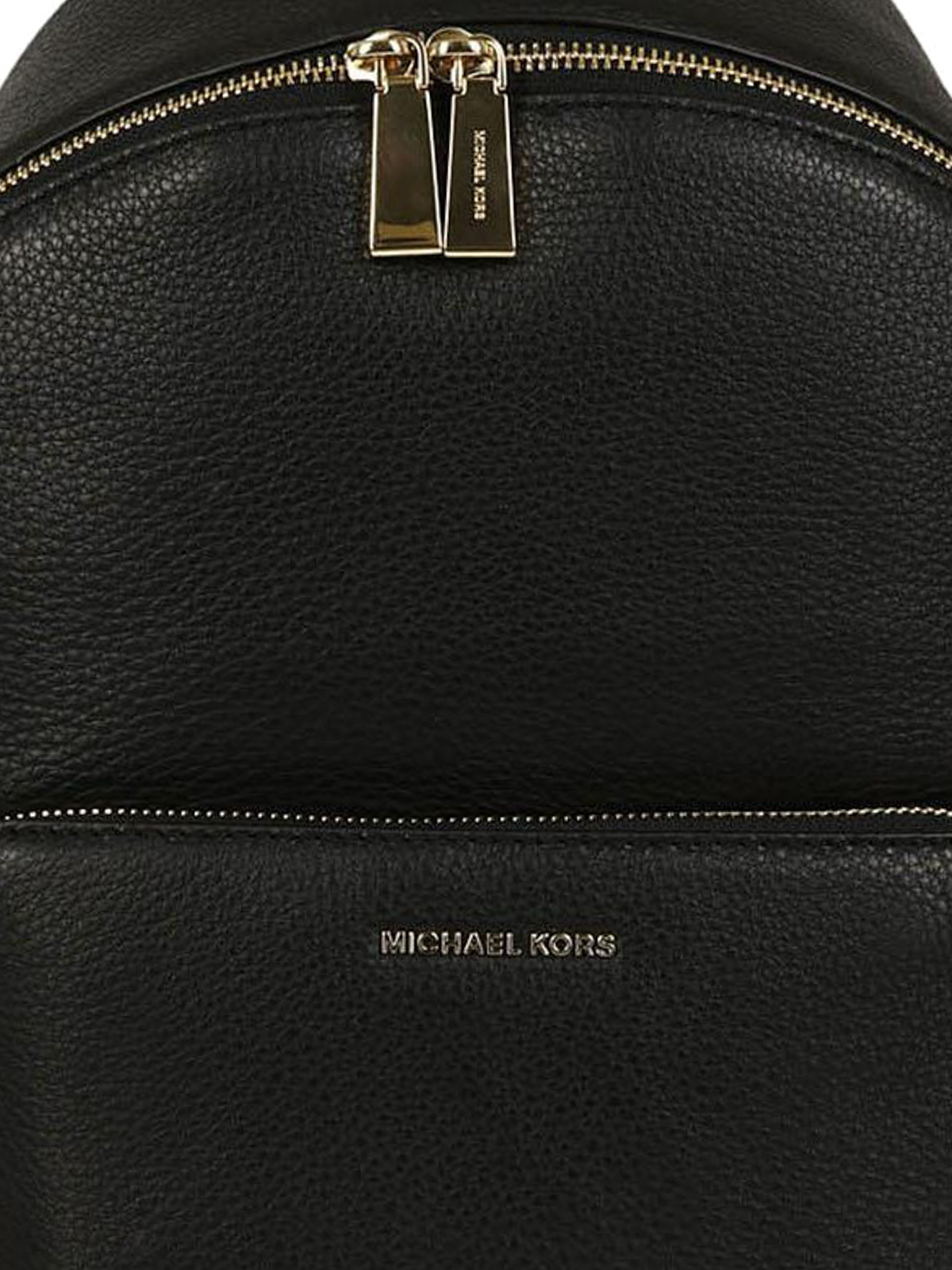 Michael Kors Full-Grain Leather Backpack
