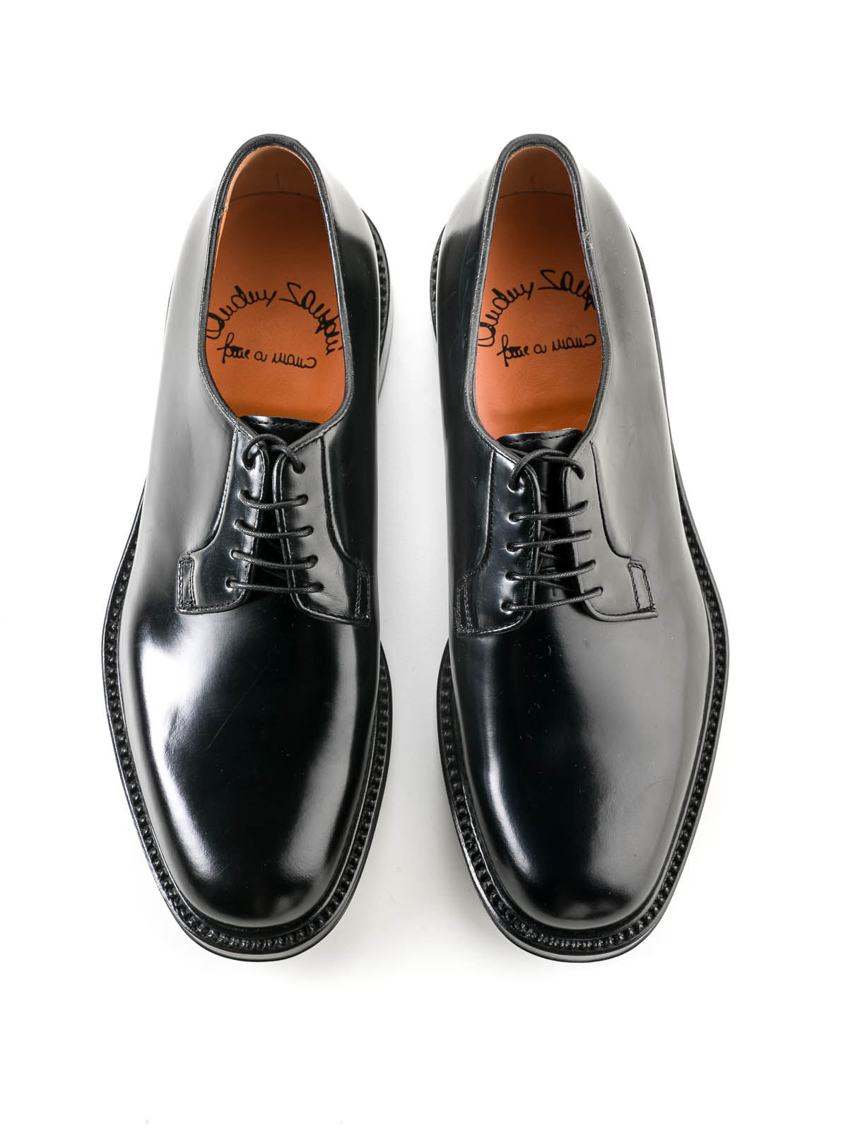 Santoni Leather Derby Shoes