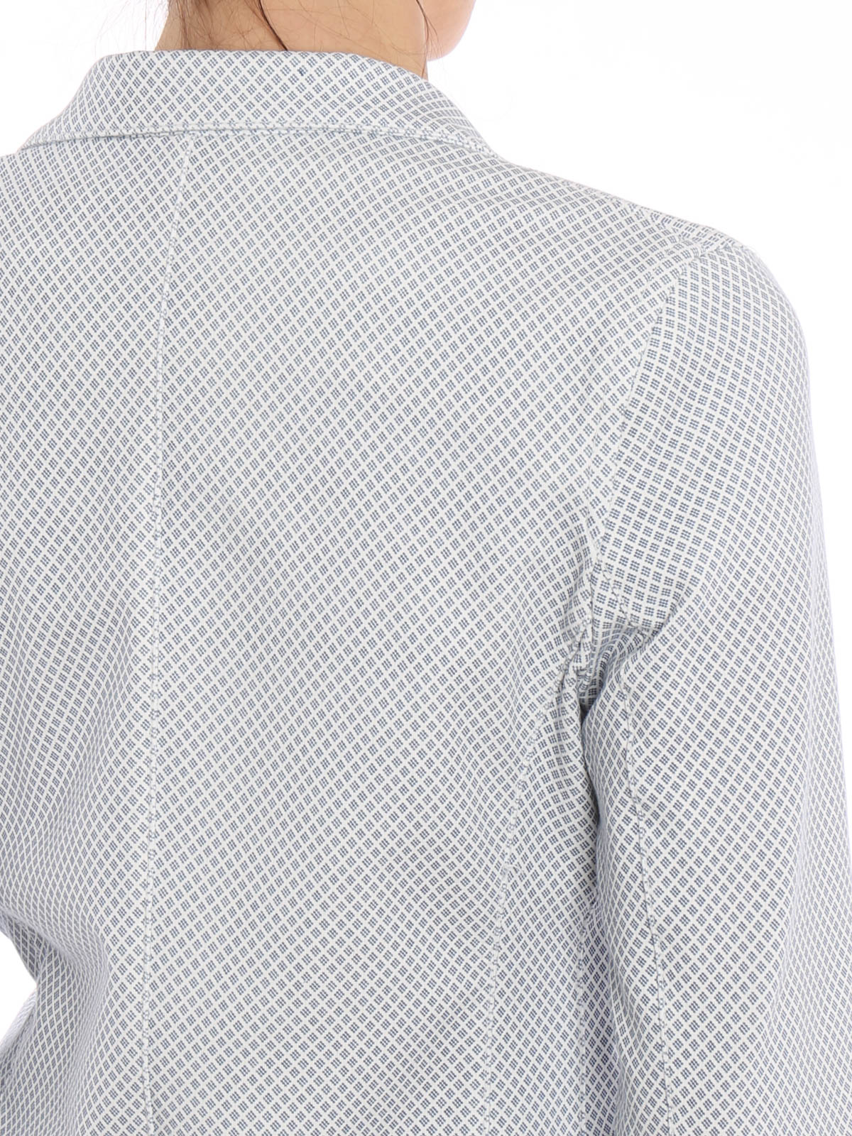 Circolo 1901 Micro-patterned tailored blazer - Women