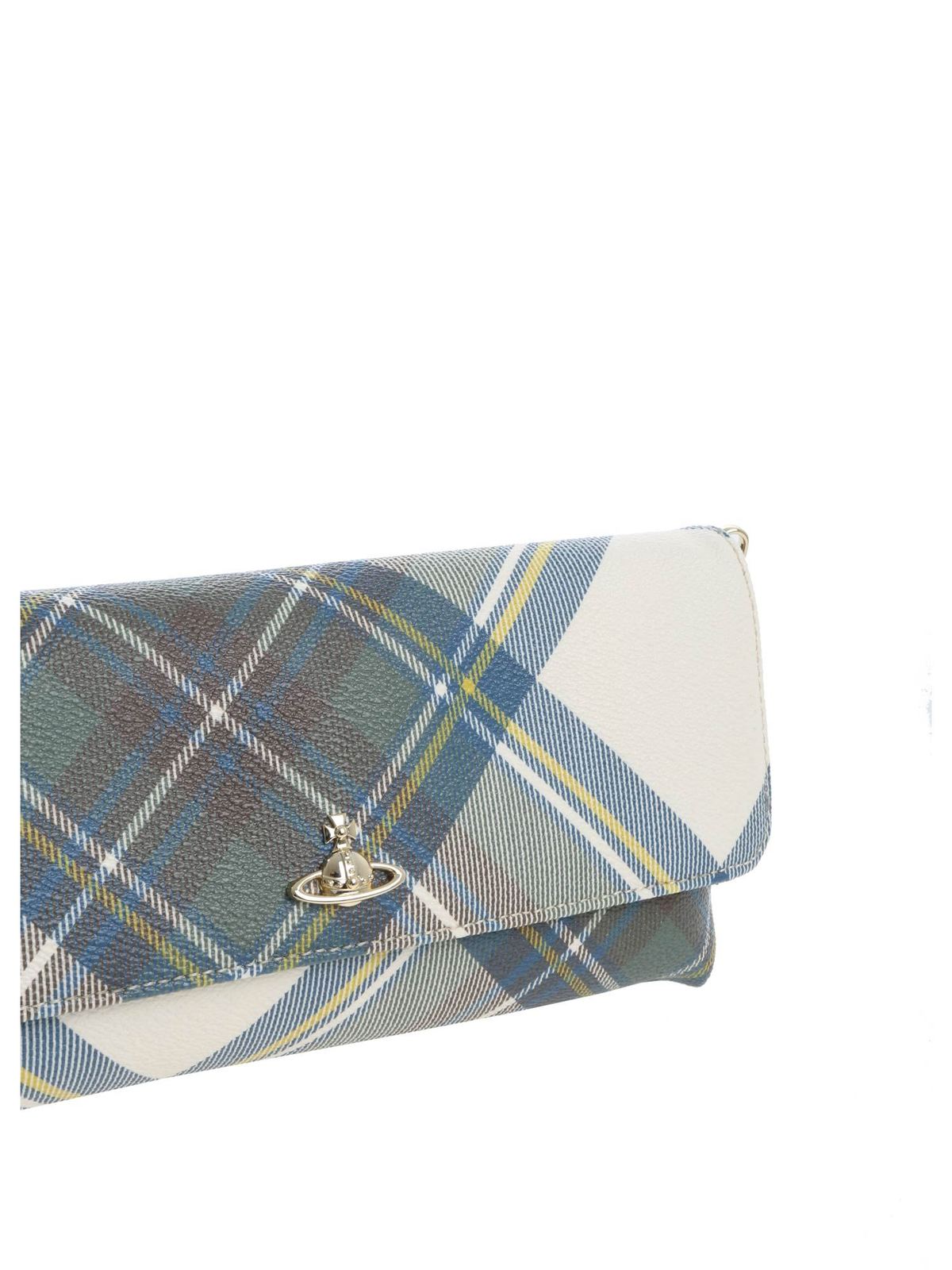 Vivienne westwood tartan clutch hot sale