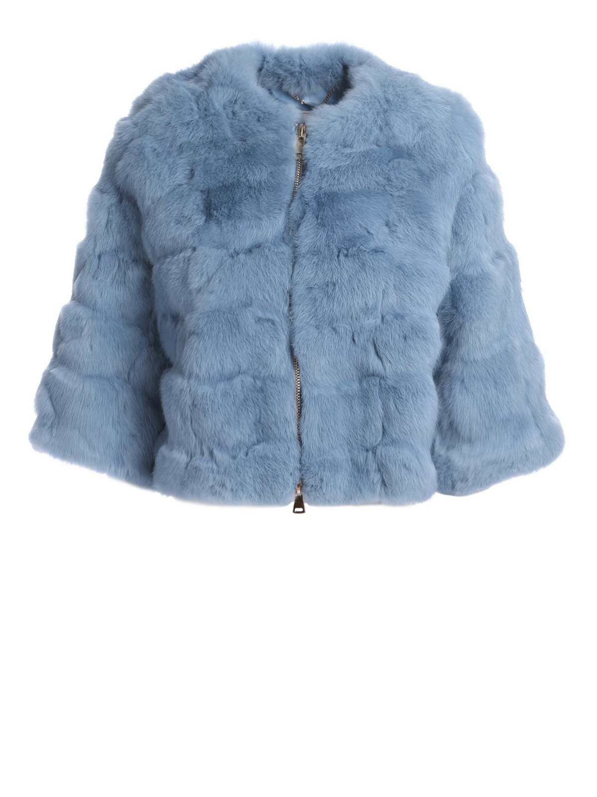 Fur & Shearling Coats Blugirl - Crew neck fur jacket - 9627105