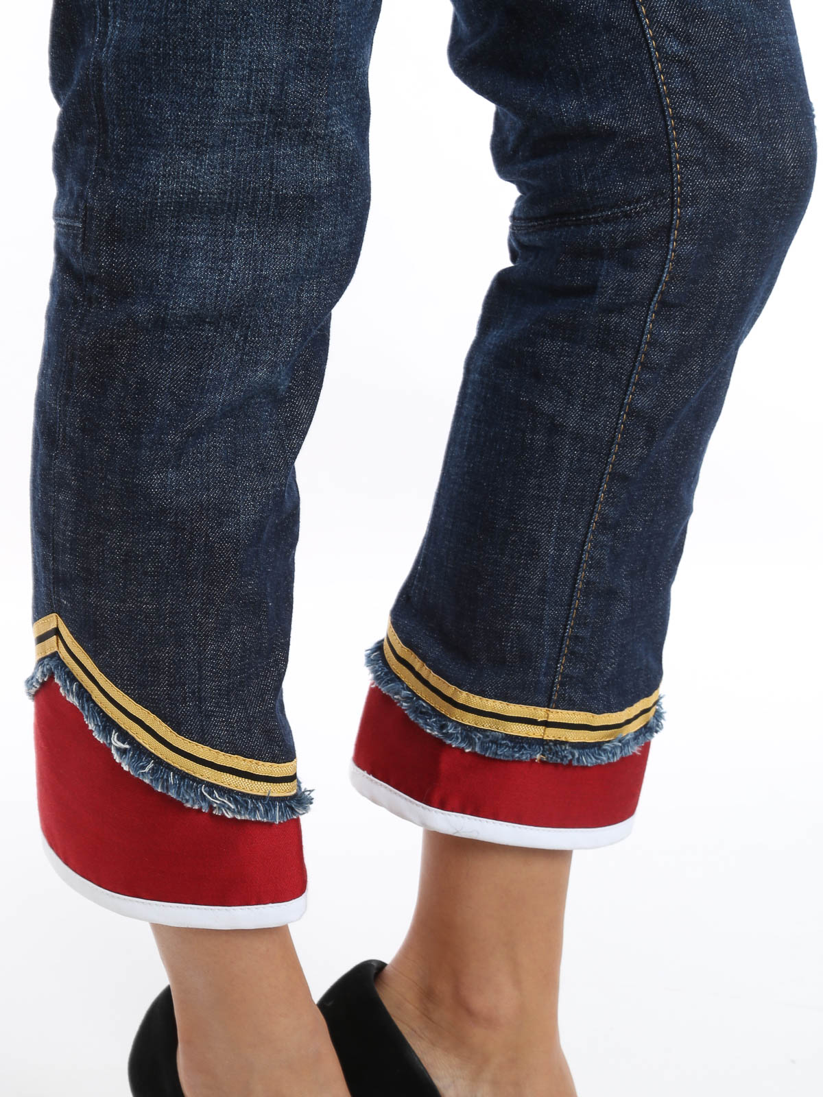 Dsquared2 Sexy Cropped boot cut jeans - Women | S73LA0137S30144470