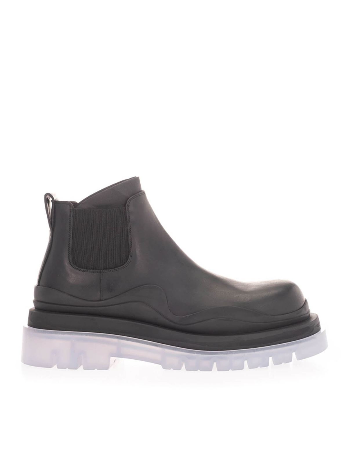 Bottega Veneta The Tire ankle boots - Black - Men  display picture 1