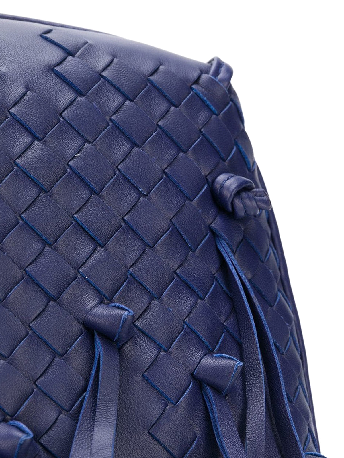 Shop Bottega Veneta Medium Nodini Intrecciato Leather Shoulder Bag