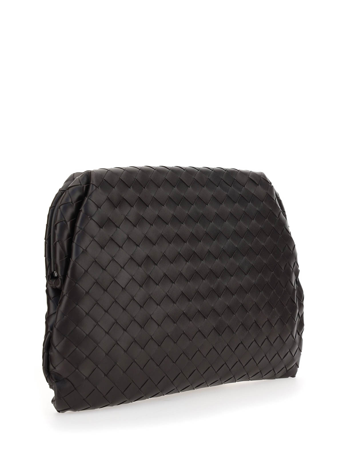 Bottega veneta discount intrecciato nappa clutch