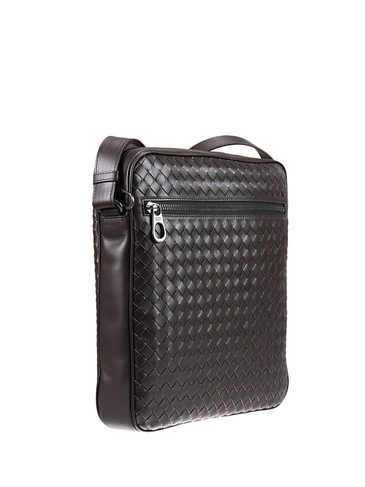 Bottega Veneta クロスボディバッグ メンズ - ダークブラウン