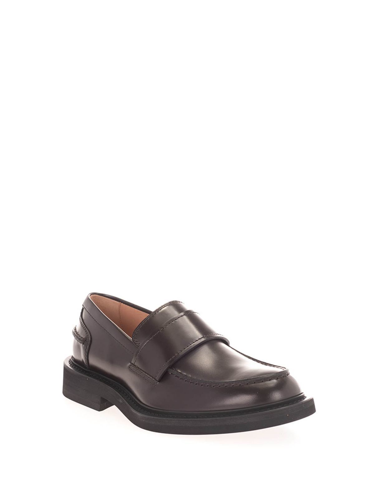 BOTTEGA VENETA ブラウンローファー 38.5 メンズ's ローファー | Bottega Veneta® JP