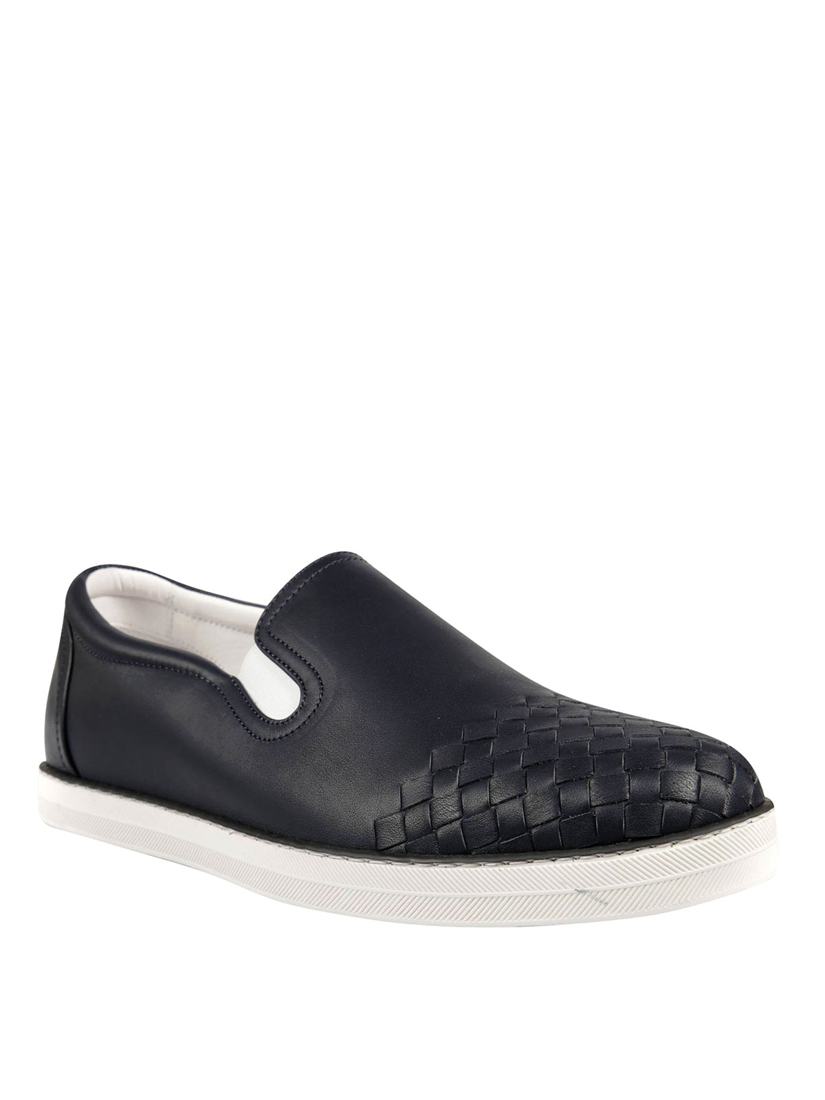Bottega Veneta LEATHER SLIP-ON SNEAKERS - Men|427980VT0314030