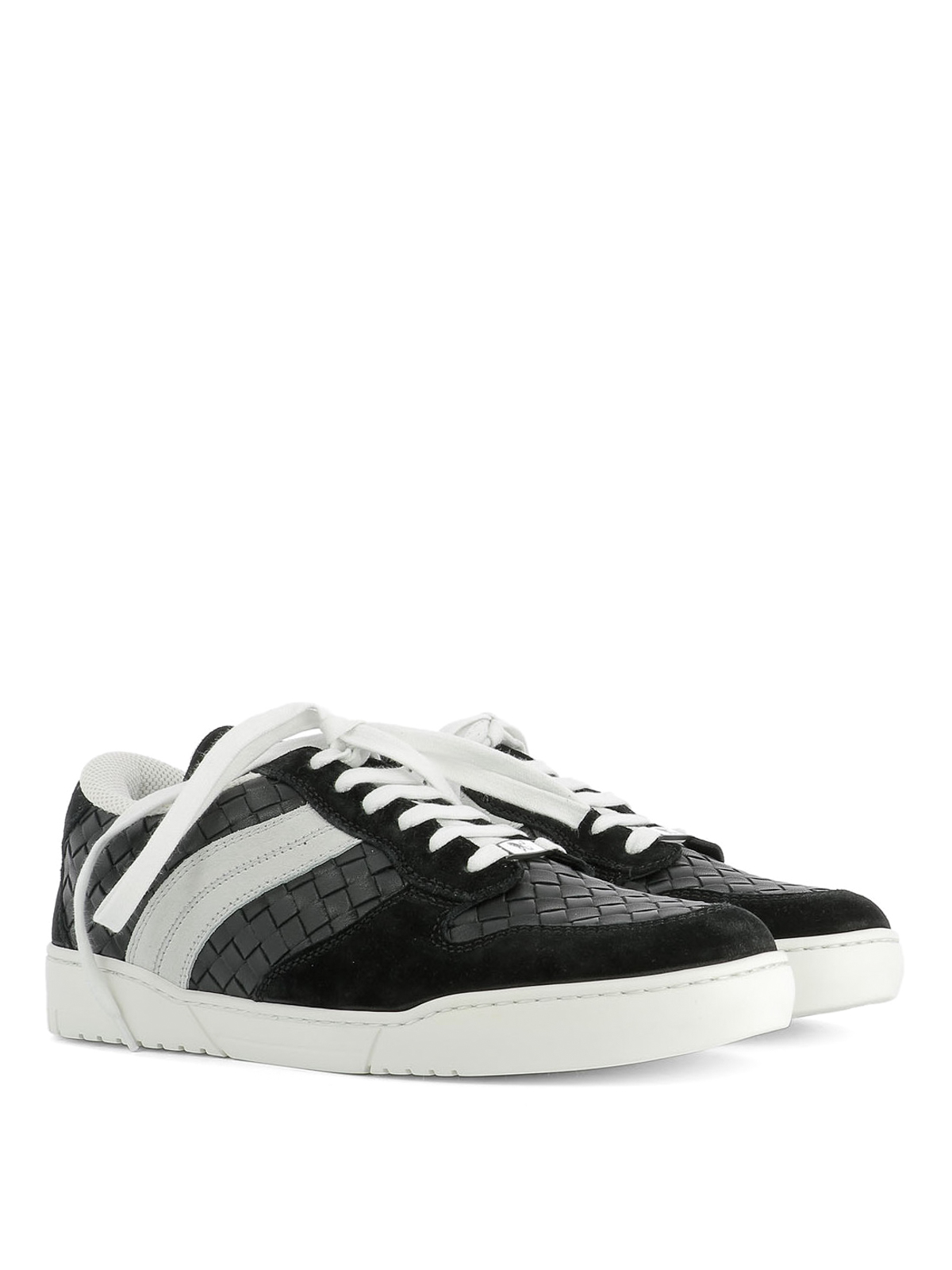 Bottega Veneta Two-tone Intrecciato sneakers | 308885VT0381185