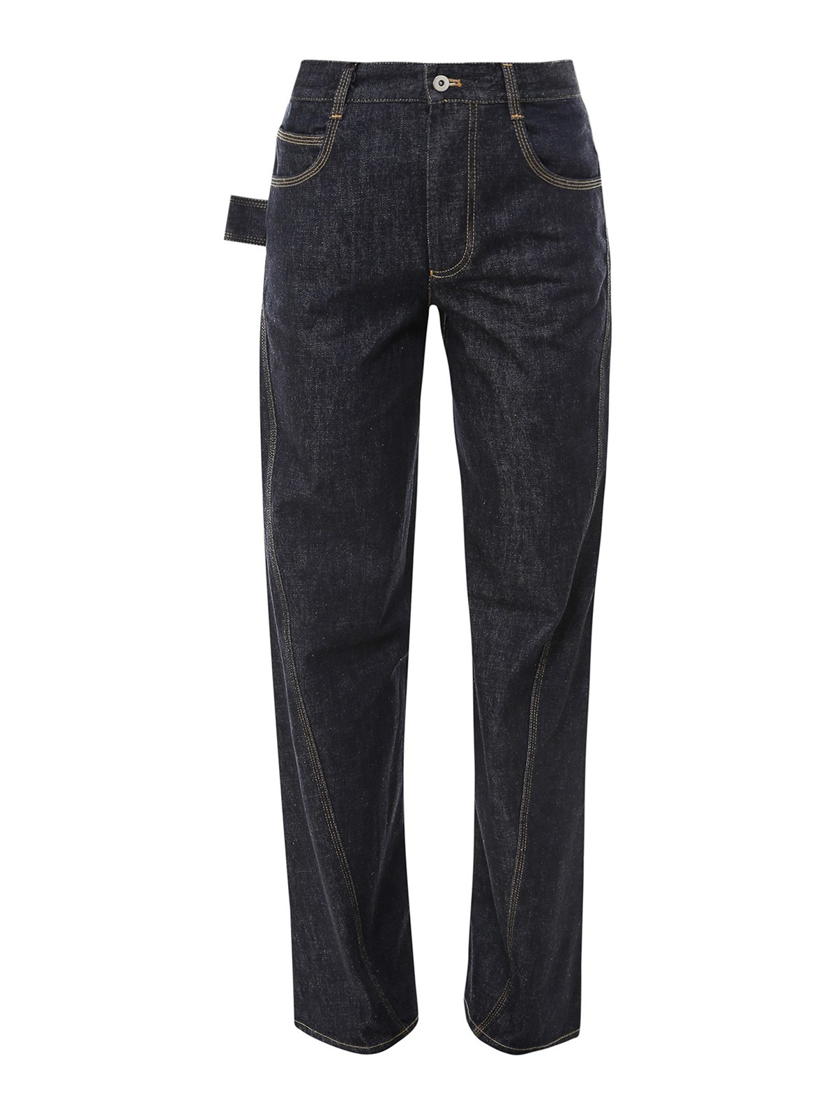 Bottega Veneta Raw denim jeans - Dark Wash | 646641V08Y04245