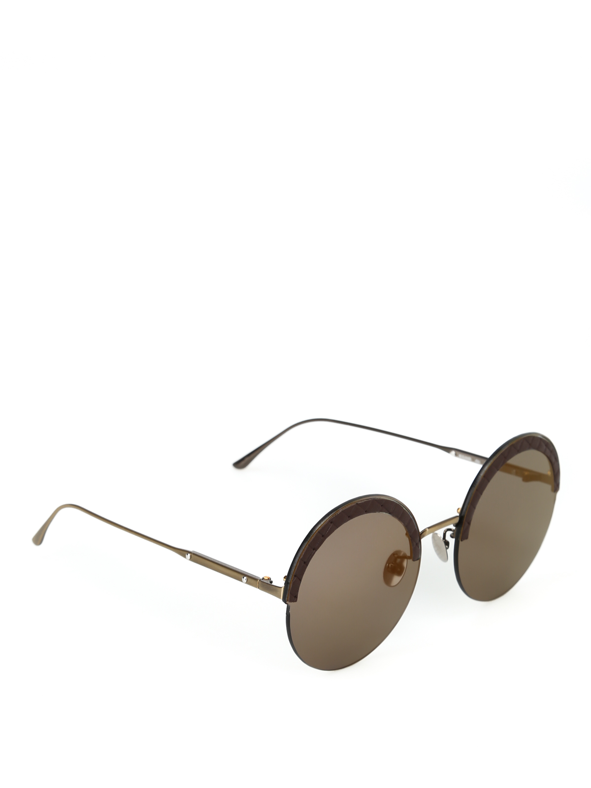 Bottega Veneta, Accessories, New Bottega Veneta Calfskin Leather Acetate  Cat Eye Sunglasses W Origi