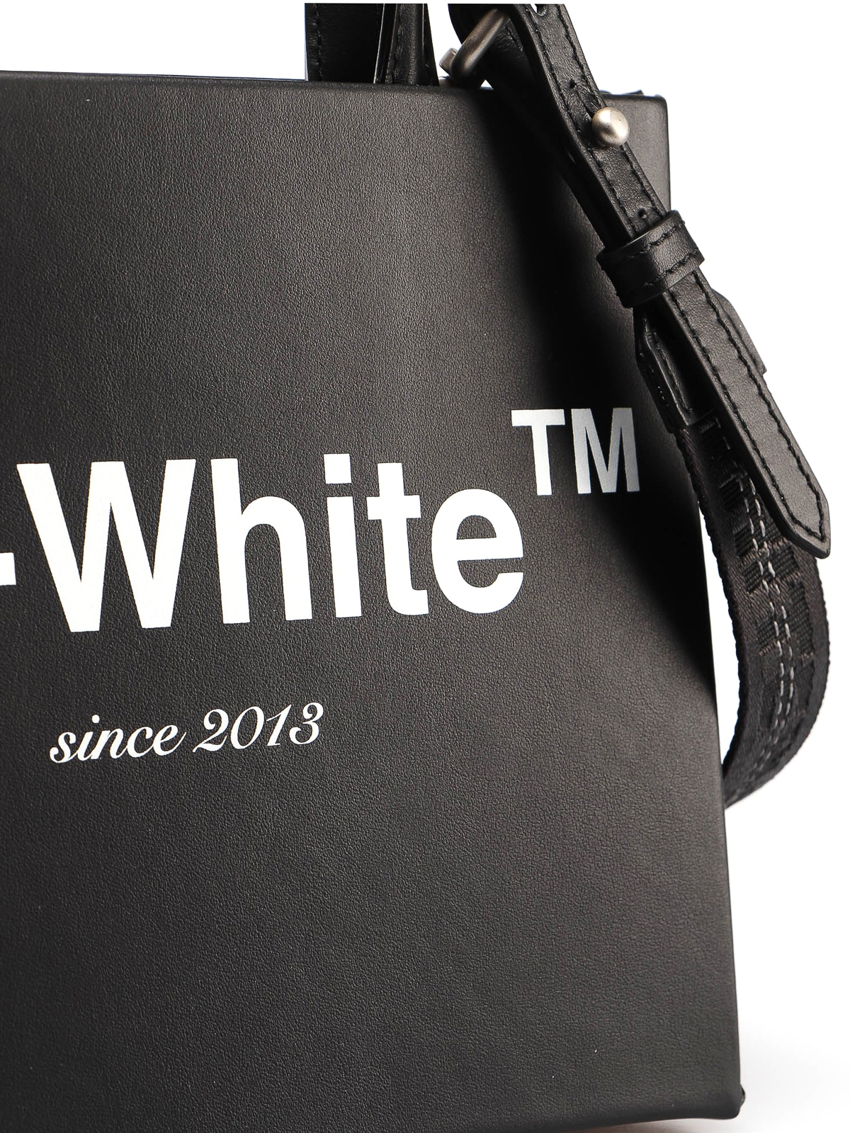 Cross body bags Off-White - Box Mini leather bag