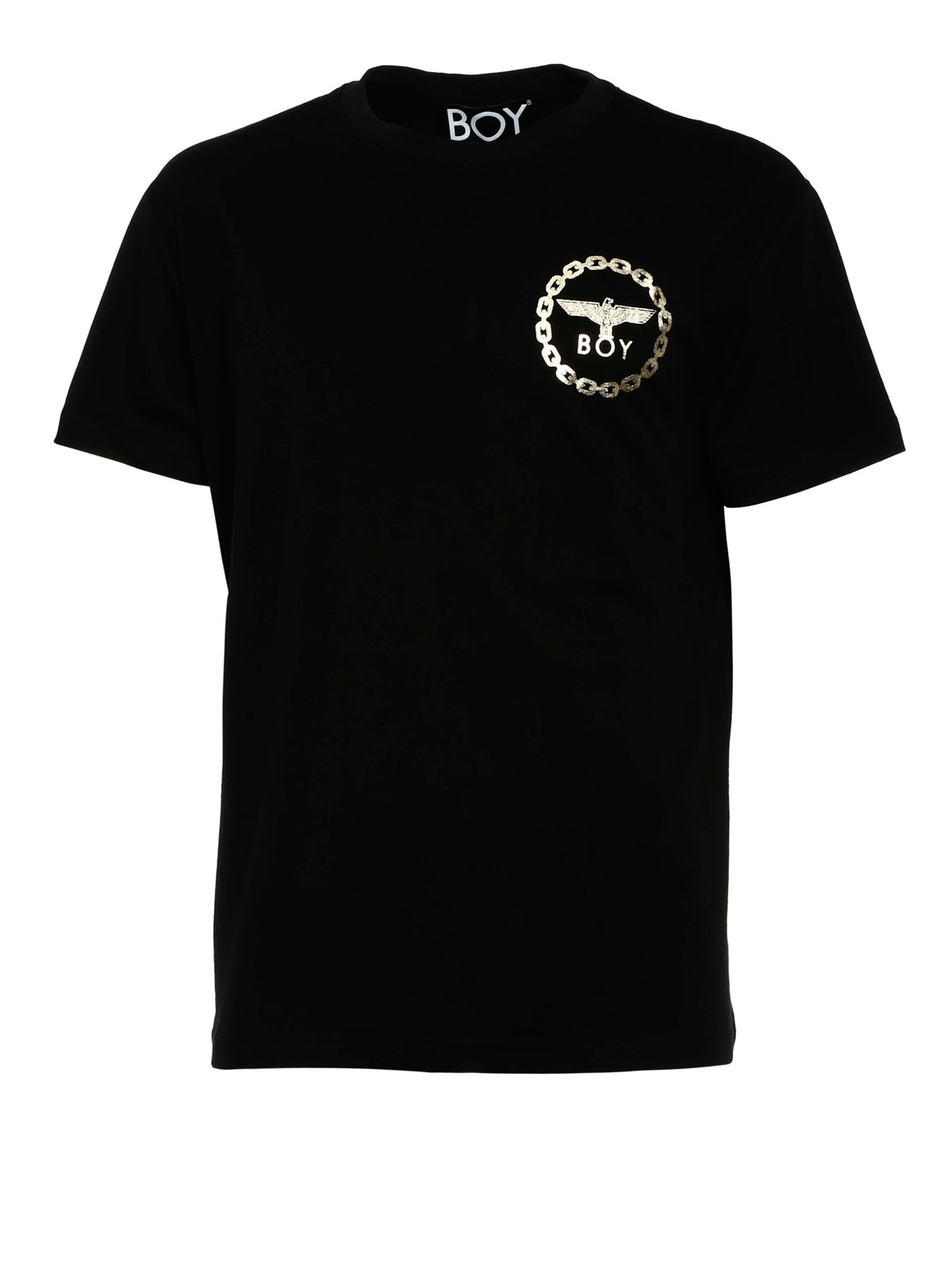T-shirts Boy London - Printed T-shirt - BACKPRINTEAGLETEEBLACKGOLD