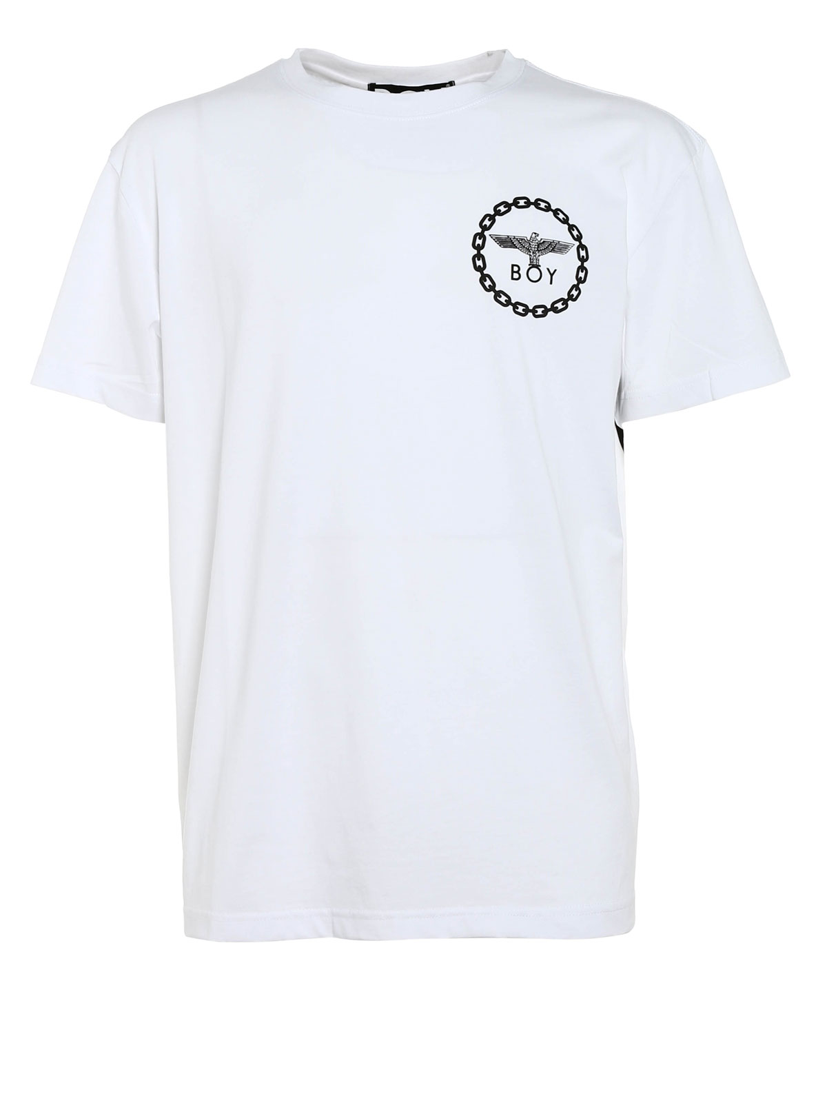 T-shirts Boy London - Printed T-shirt - CHAINBACKPRINTTEEWHITE