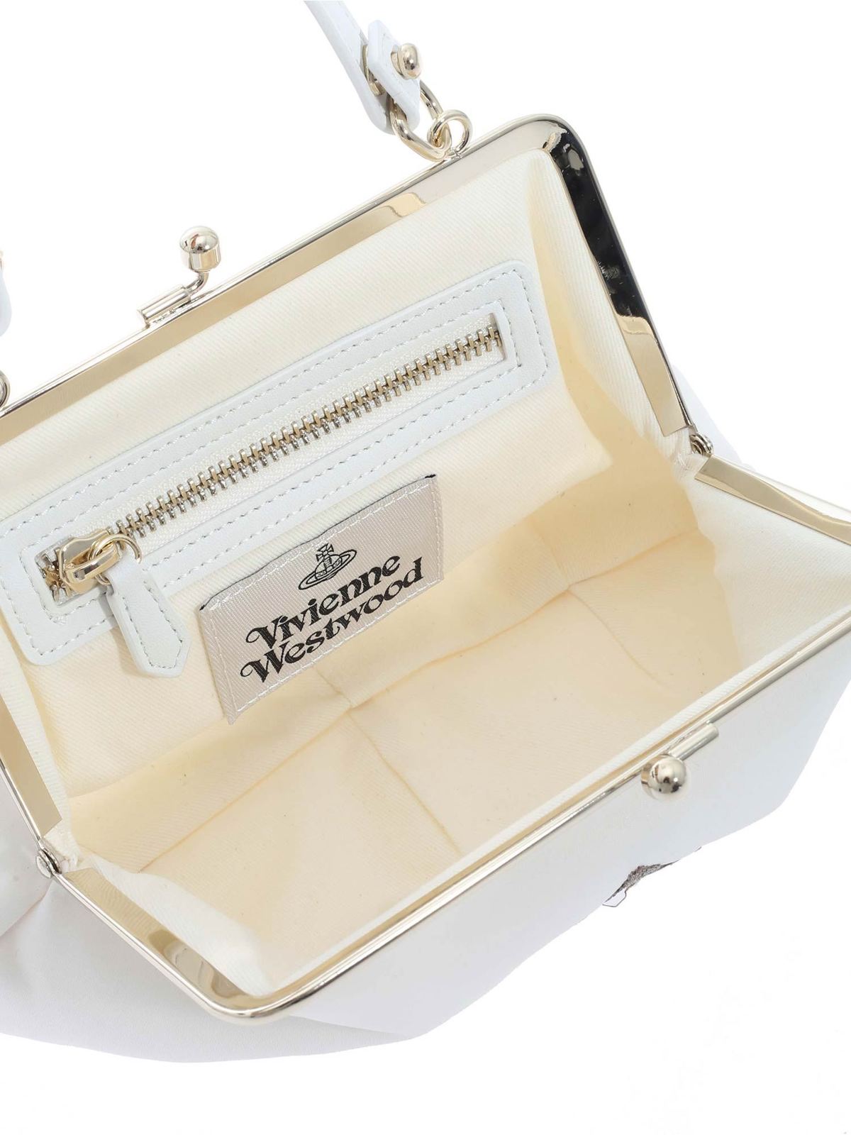 Cross body bags Vivienne Westwood - Bridal bag in ivory color