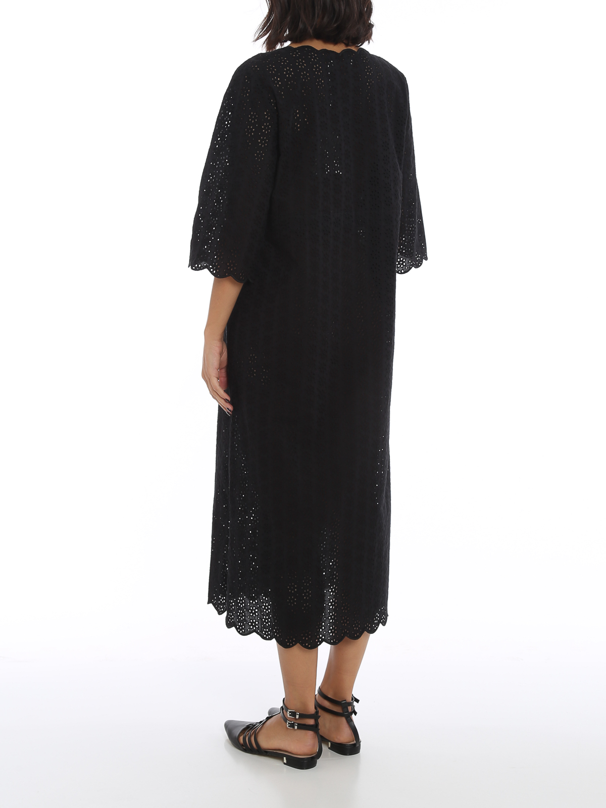 karen millen blue midi dress Broderie Anglaise Maxi Dress Sicily – OutDazl