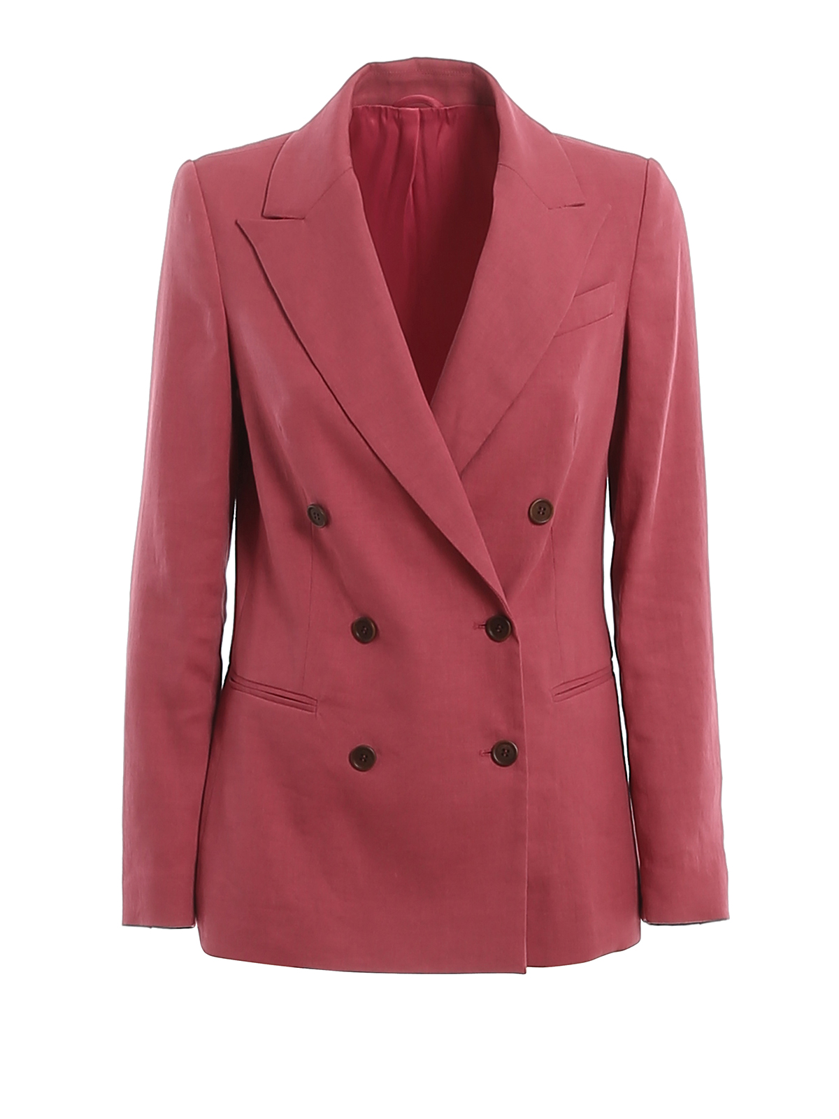 Brunello Cucinelli Linen and cotton double-breasted blazer