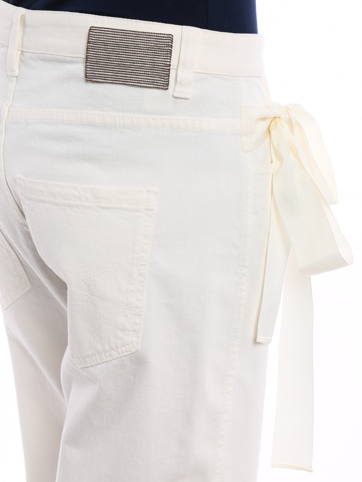 Brunello Cucinelli The Wrap Square-Cut Jean | M0H43P5284C600