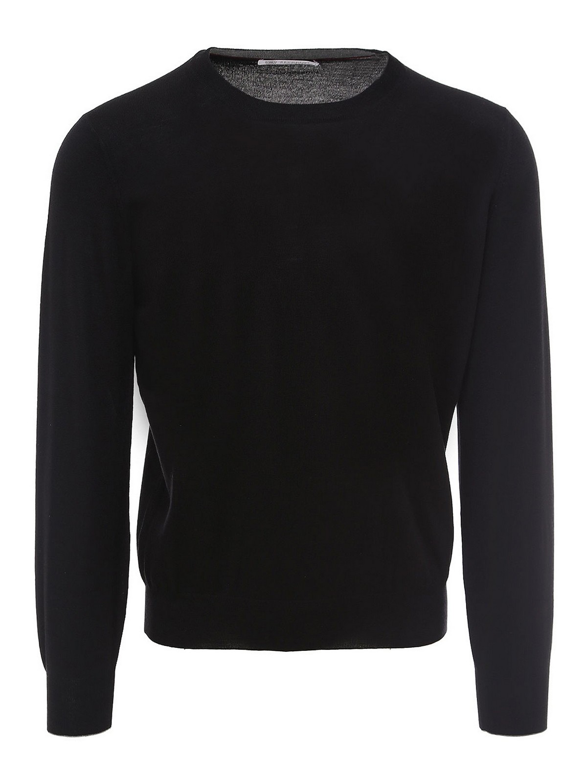 Brunello Cucinelli Wool And Cashmere Sweater In Black