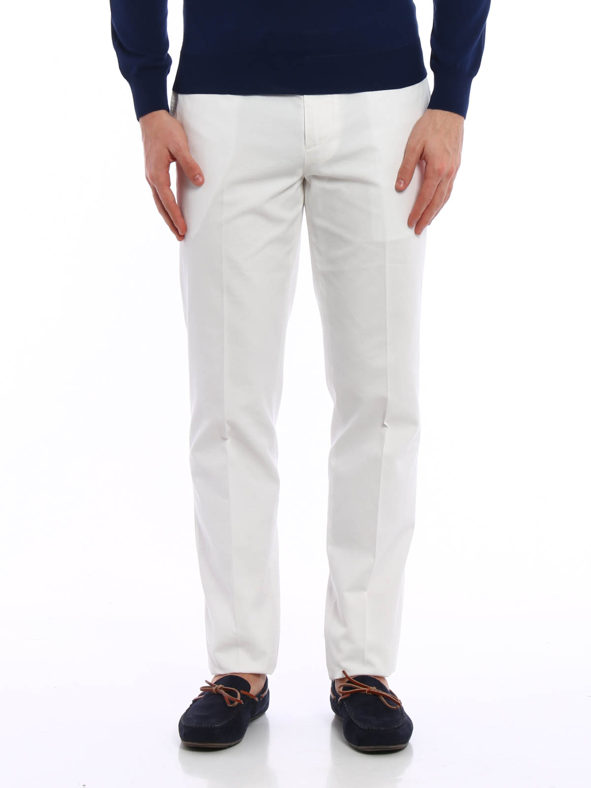 Black Solid Slim Fit Casual Trouser | Greenfibre