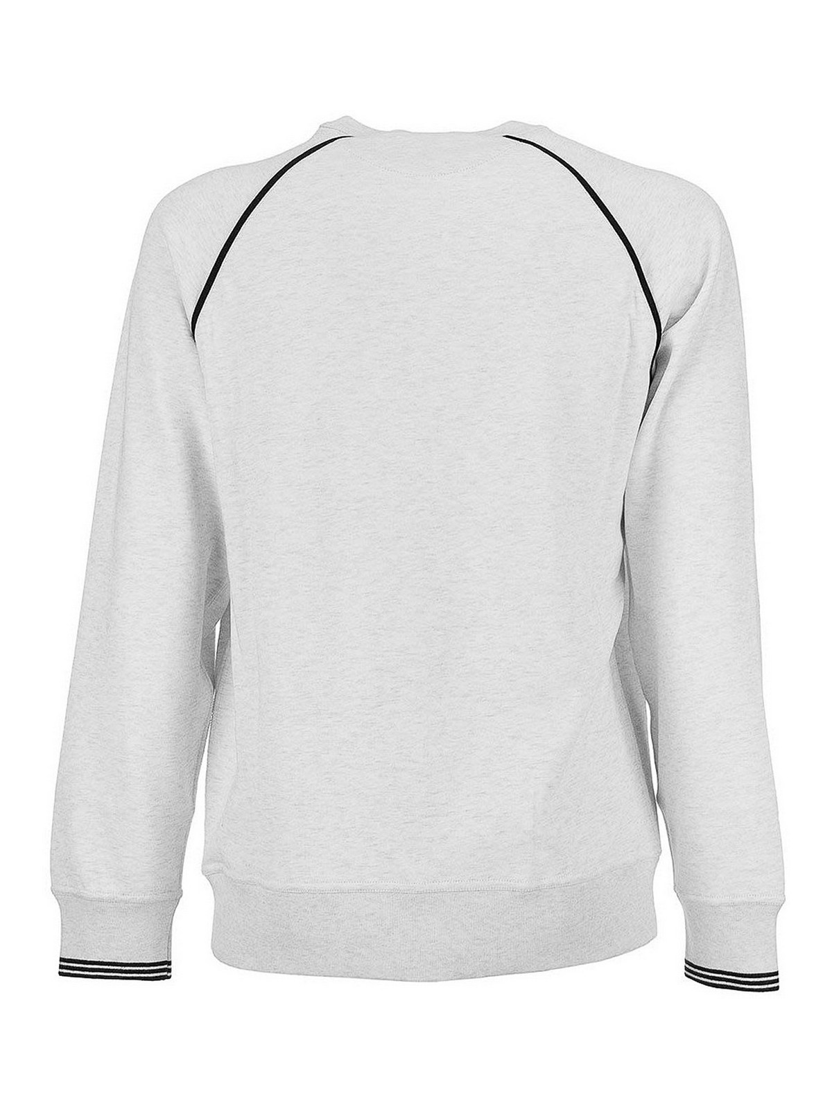 スウェット・トレーナー BRUNELLO CUCINELLI GREY COTTON SWEATSHIRT Brunello Cucinelli Chest logo cotton sweatshirt