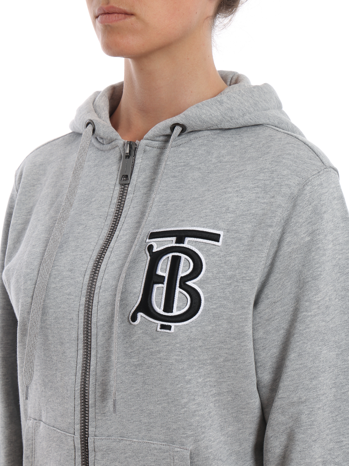 BURBERRY★素敵！ALBIAN GRAY COTTON TB LOGO PULLOVER HOODIE s-l400.jpg
