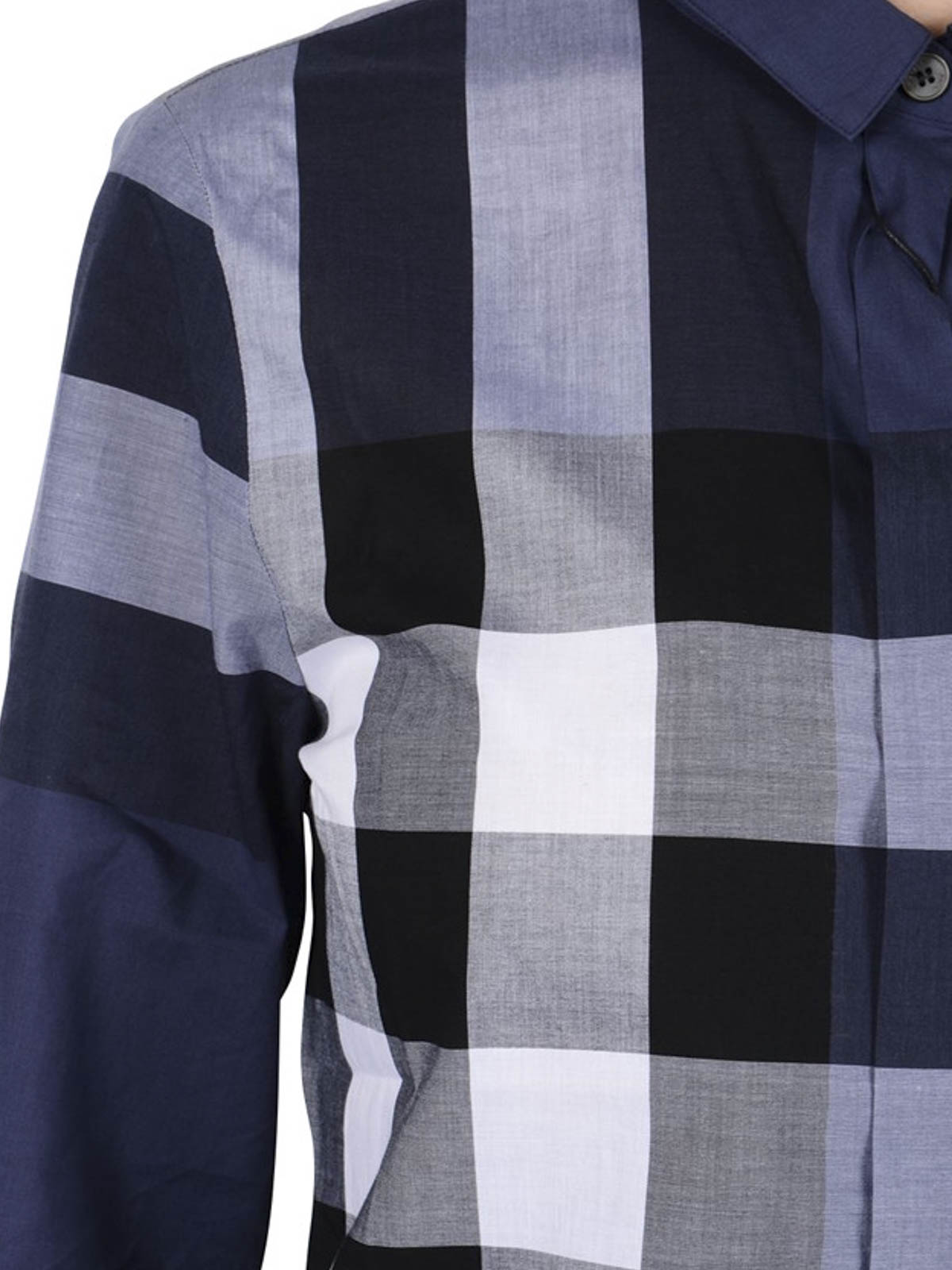 Burberry camisas azul sale