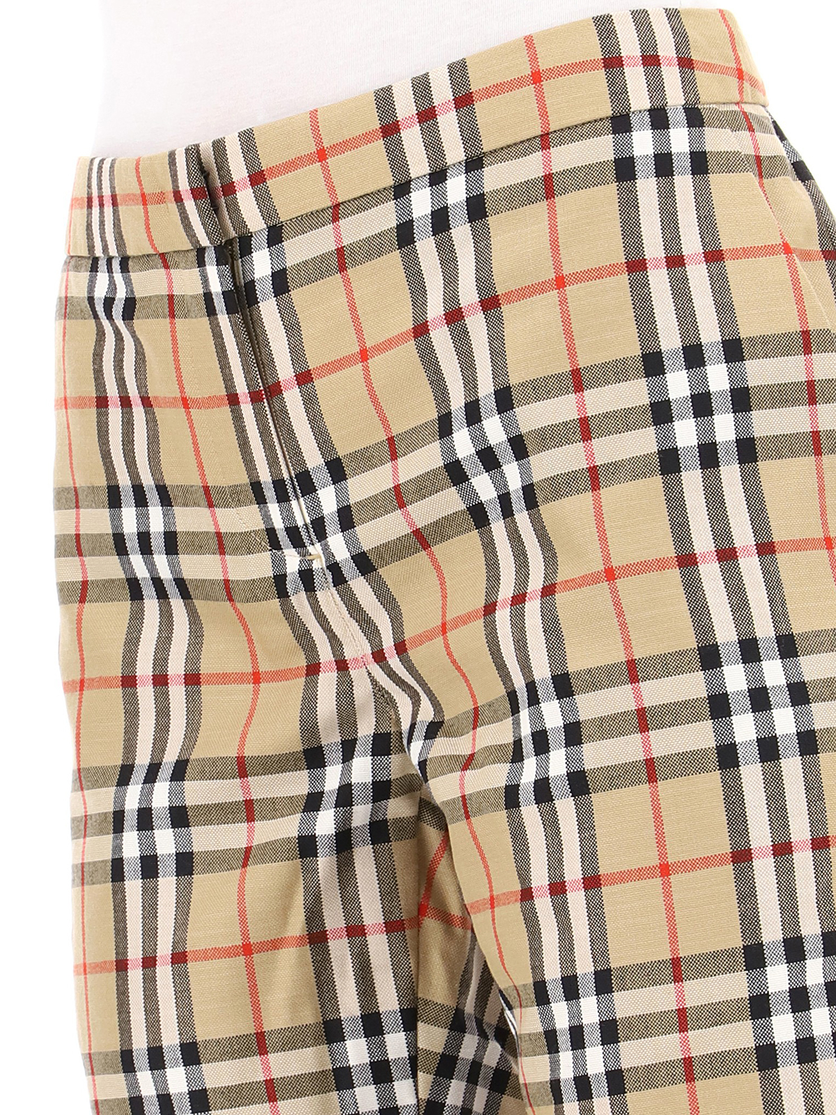 Burberry Vintage Check Cotton Trousers for Men  Lyst UK