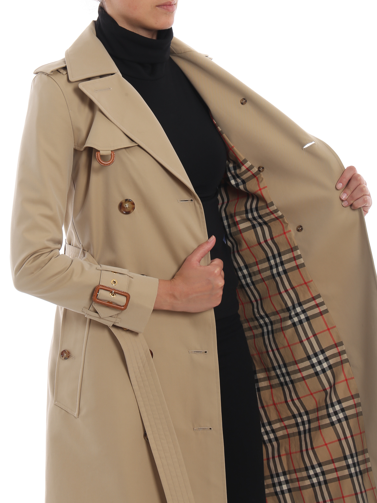 Traditional burberry trench on sale coat