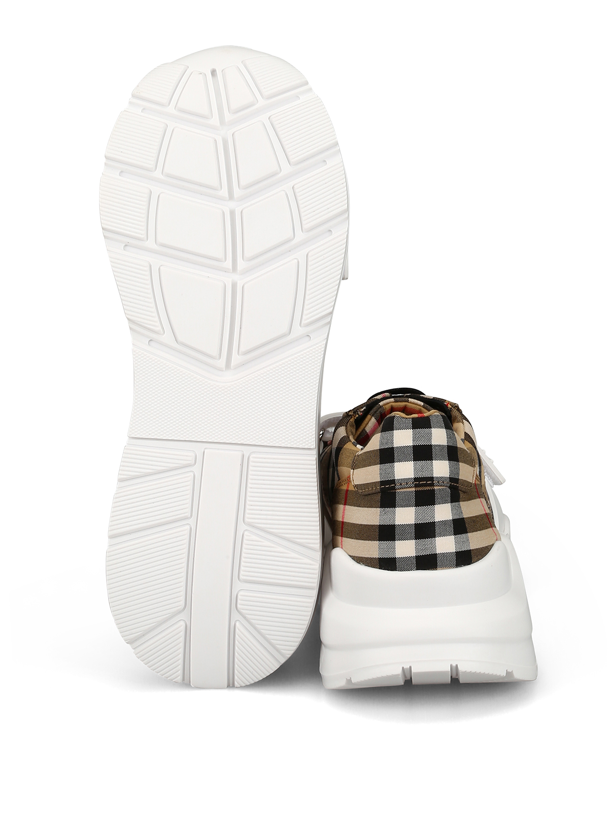 Trainers Burberry - Regis canvas and rubber sneakers - 4078689 | thebs.com